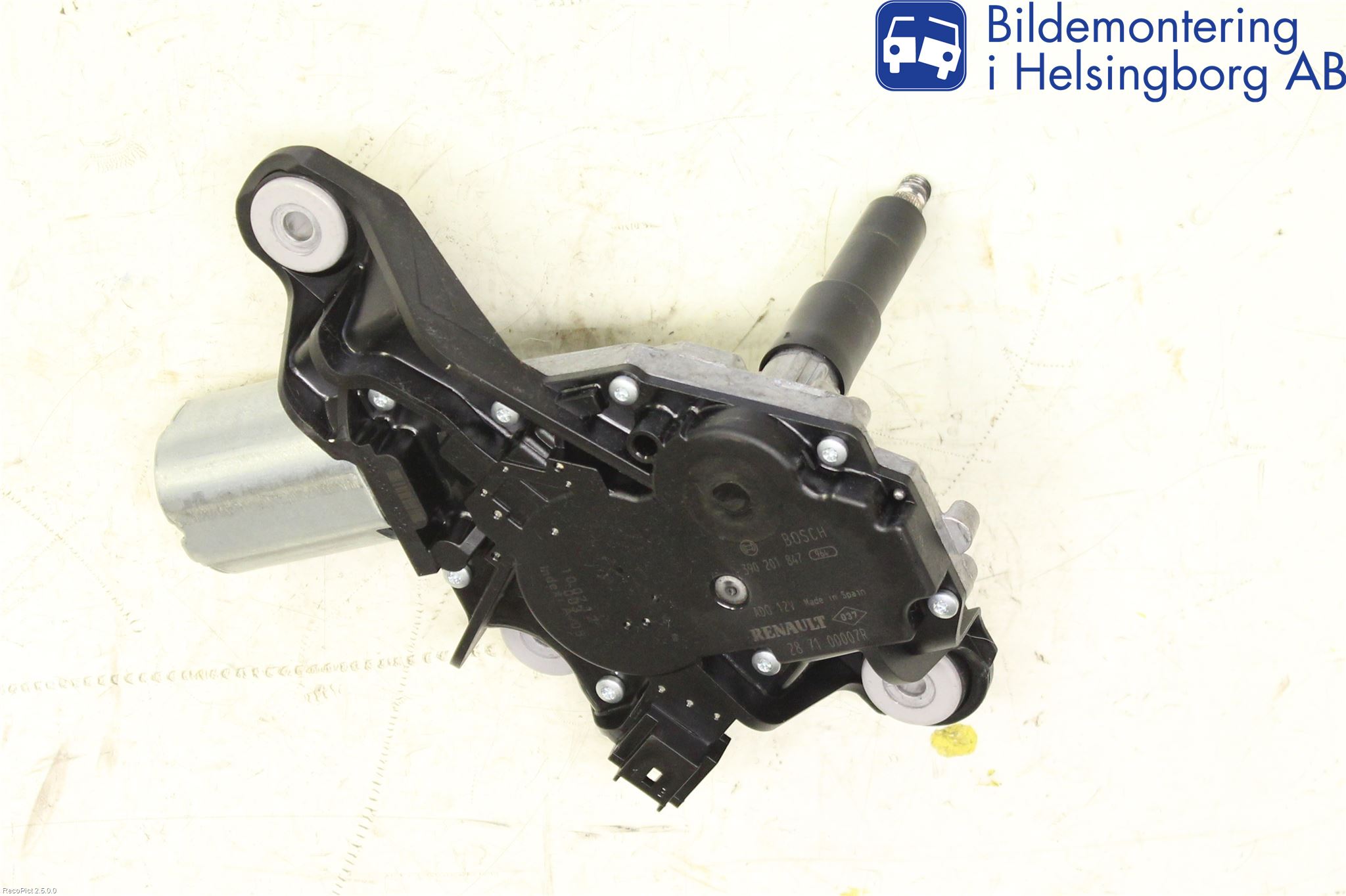 Renault MEGANE III 09-15 Torkarmotor Baklucka