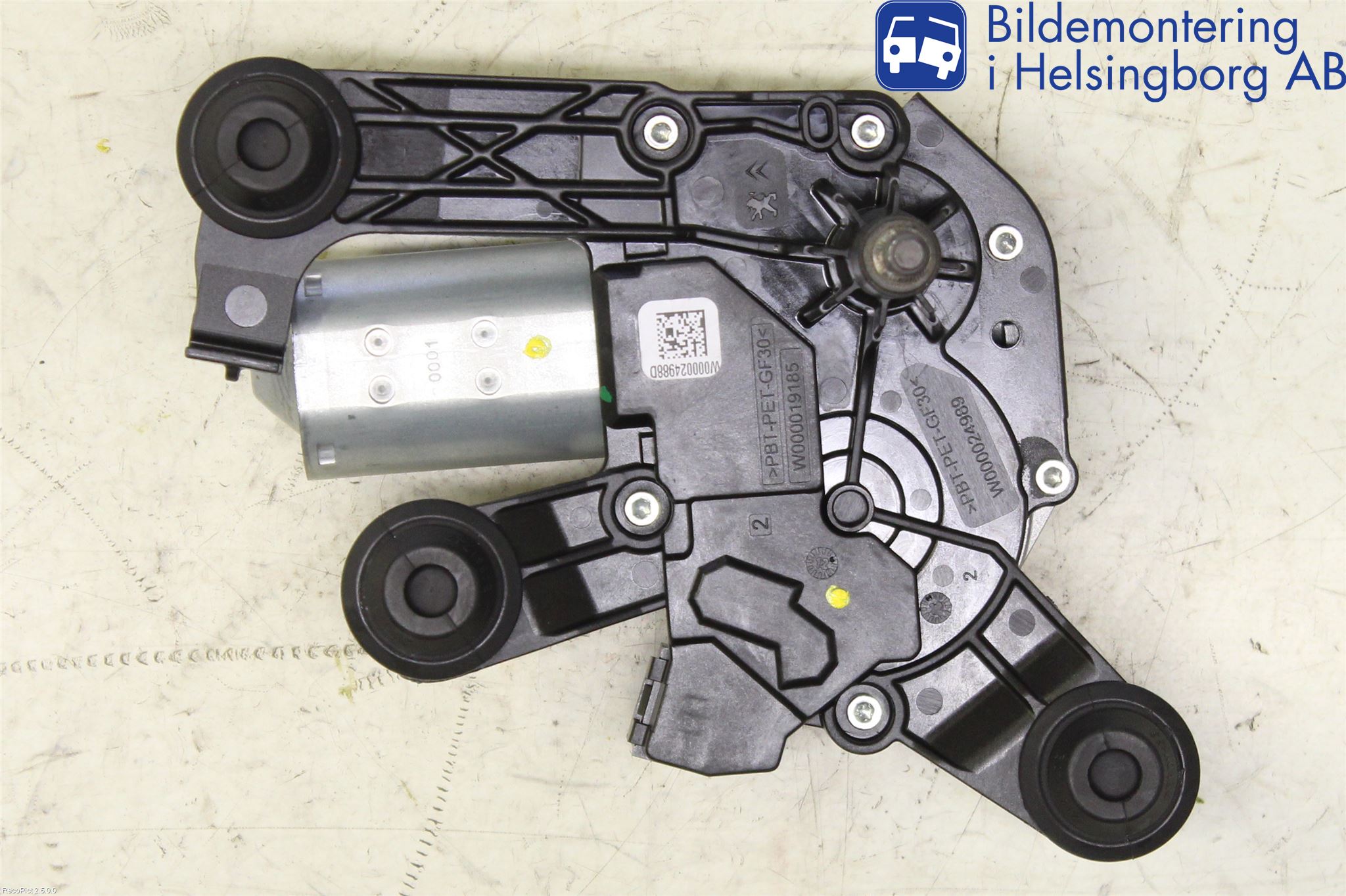 Peugeot 208 12-15 Torkarmotor Baklucka