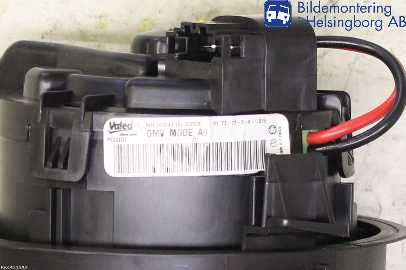 Peugeot 208 12-15 Värmefläkt