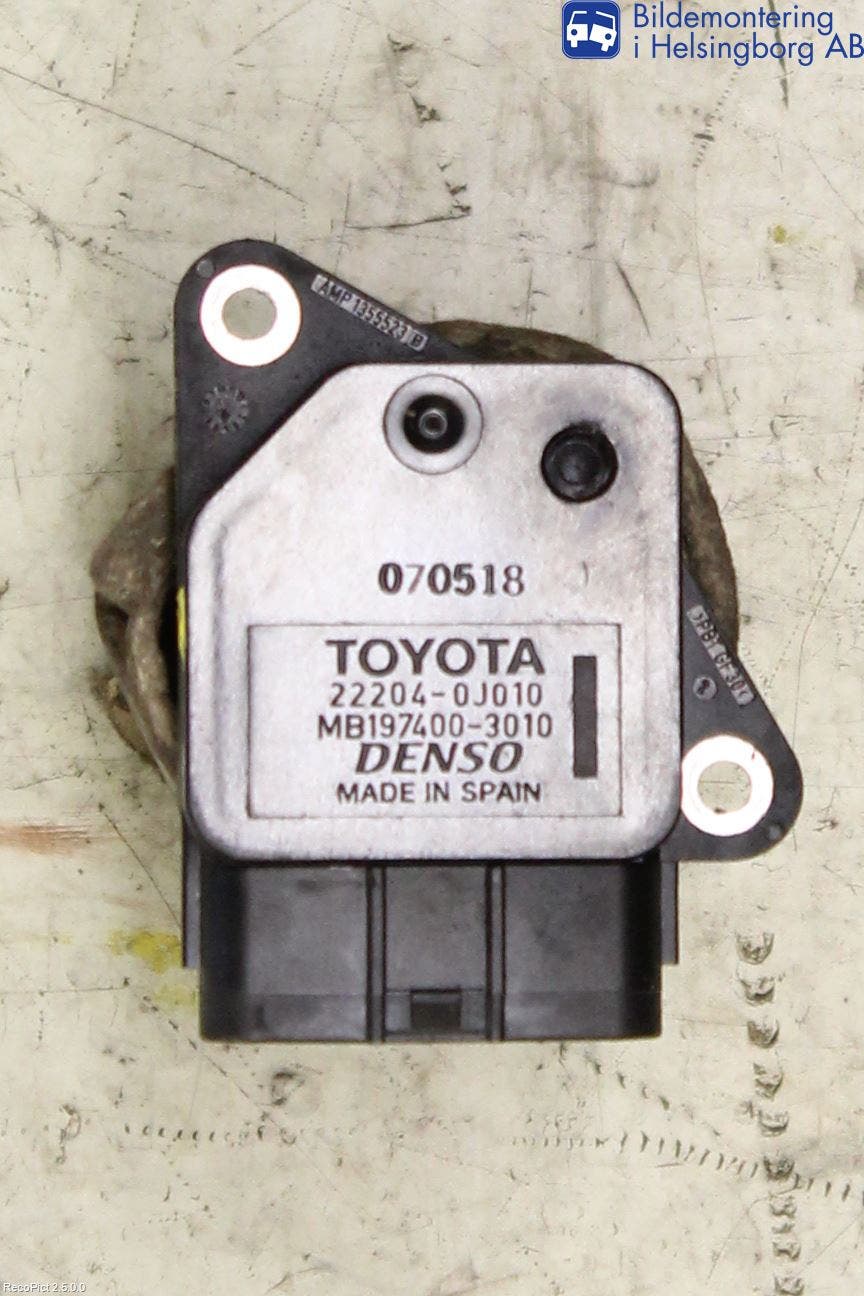 Toyota YARIS XP90 06-11 Injluftmassamätare