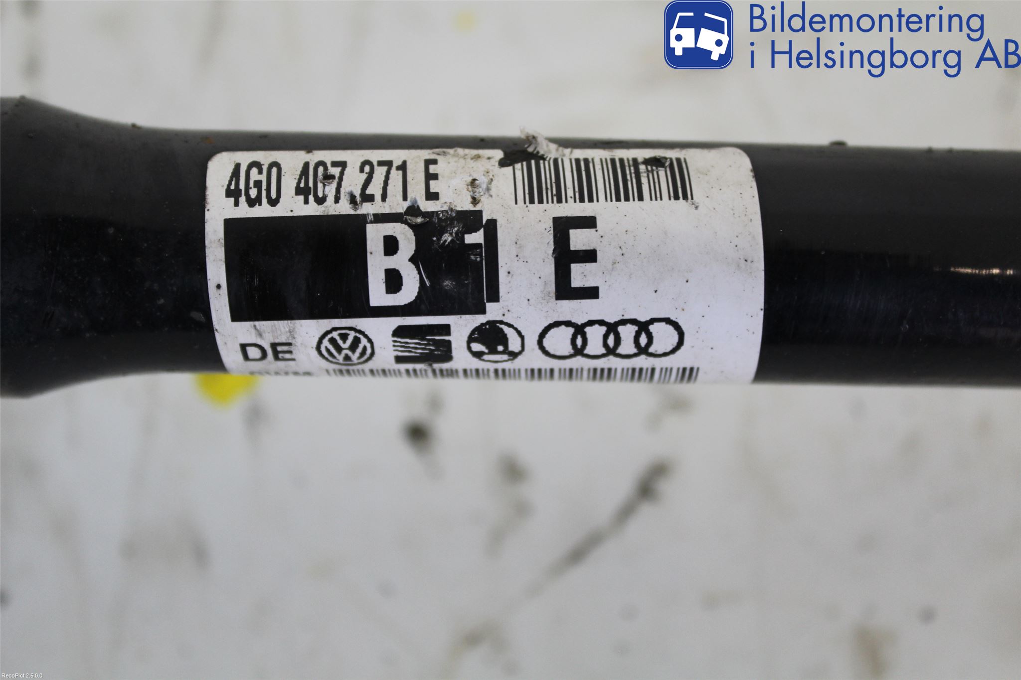 Audi A6/S6 4G 11-18 Drivaxel Fram Höger