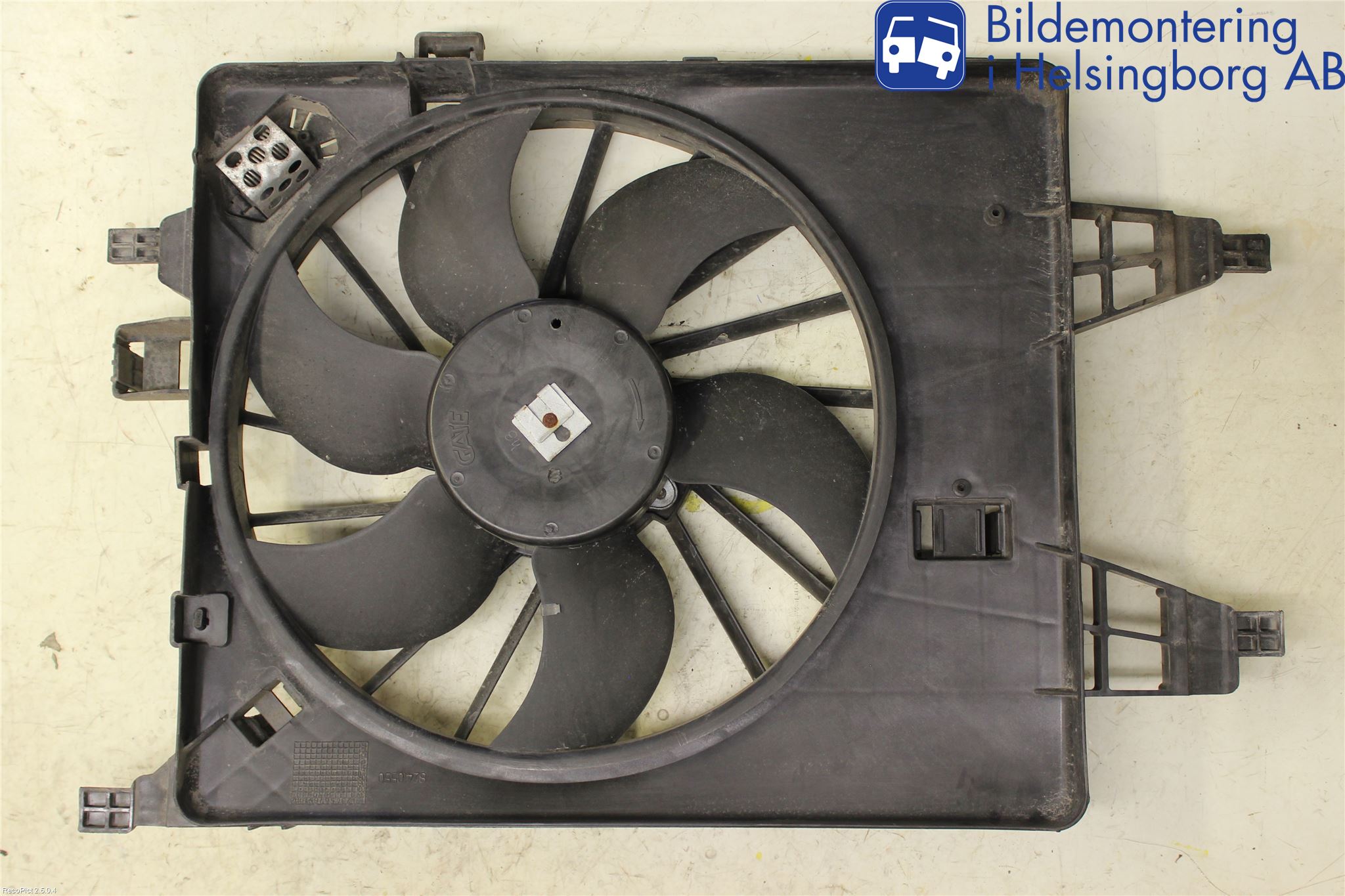 Renault KANGOO II 08-14 Kylfläkt El