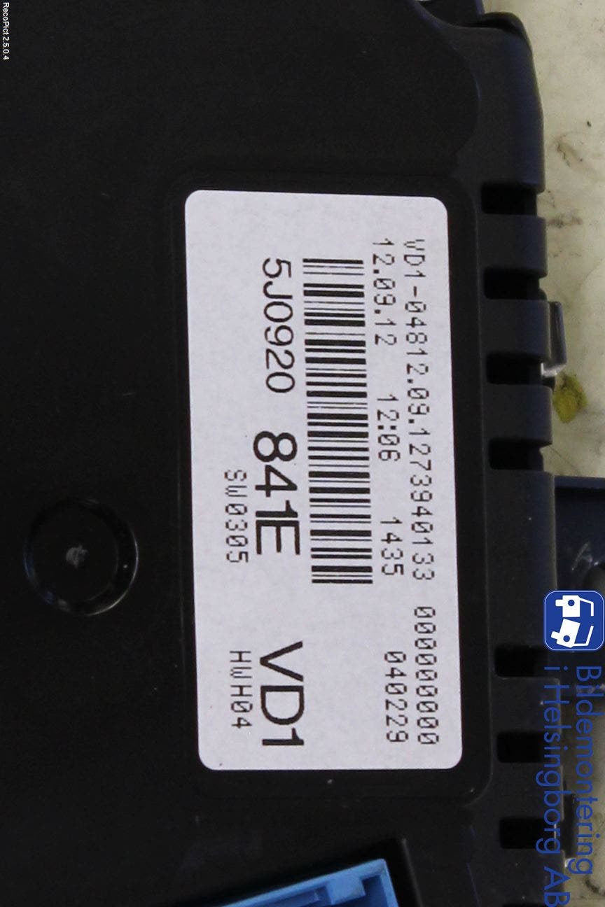 Skoda FABIA 07-14 Instrument Komb