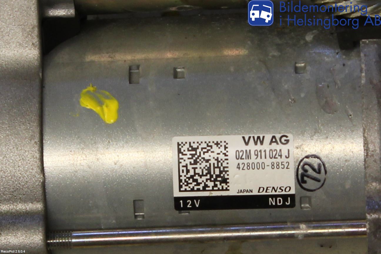 Volkswagen VW POLO 10-17 Startmotor