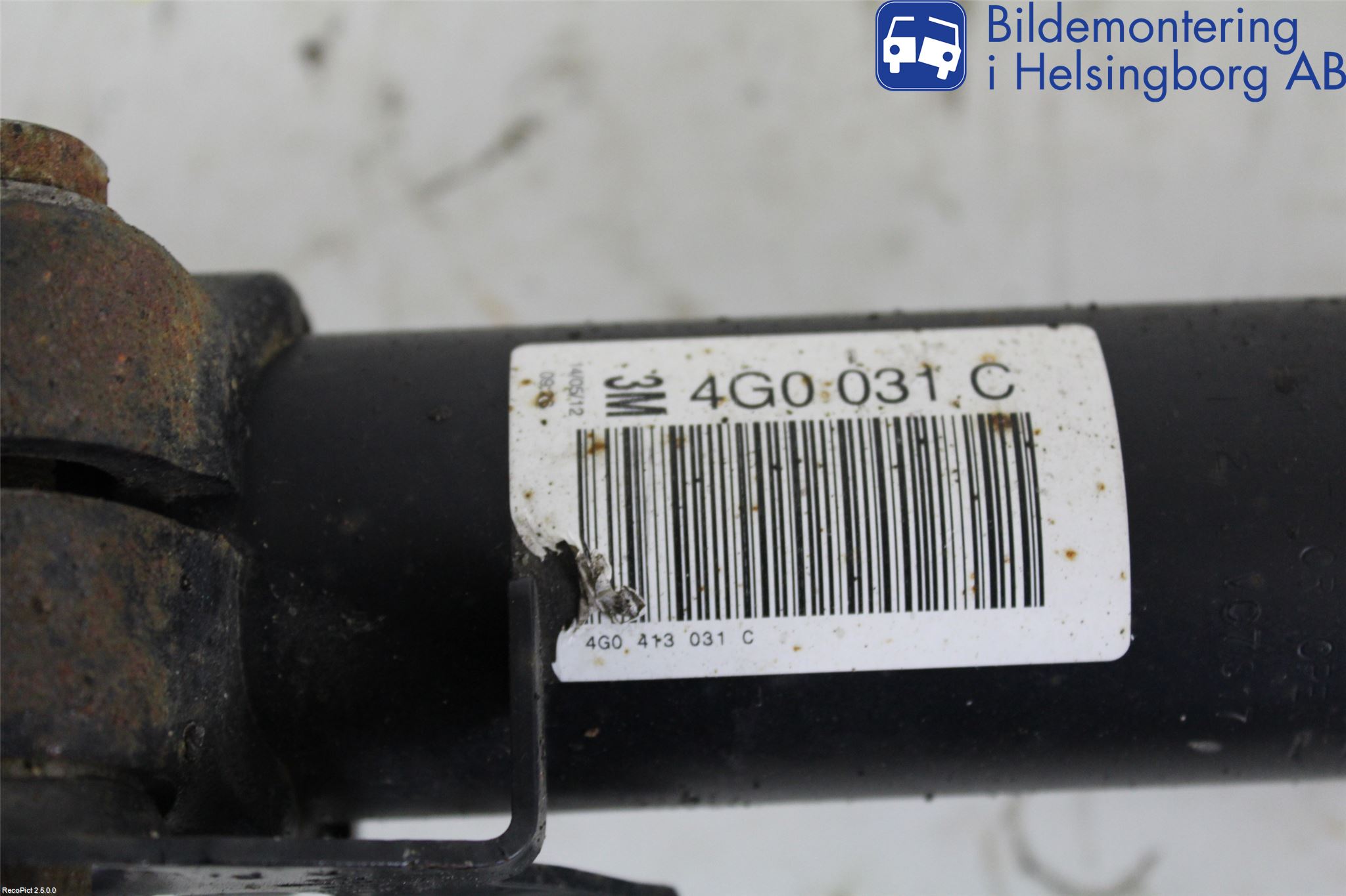 Audi A6/S6 4G 11-18 Fjäderben Fram Vänster