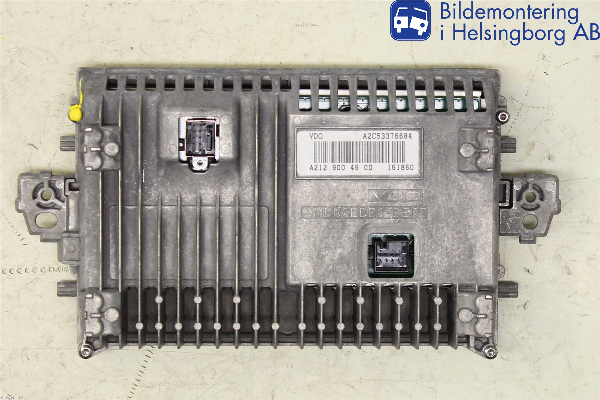 Mercedes-Benz MB E-KLASS (W212) 09-16 Kontrolldisplay