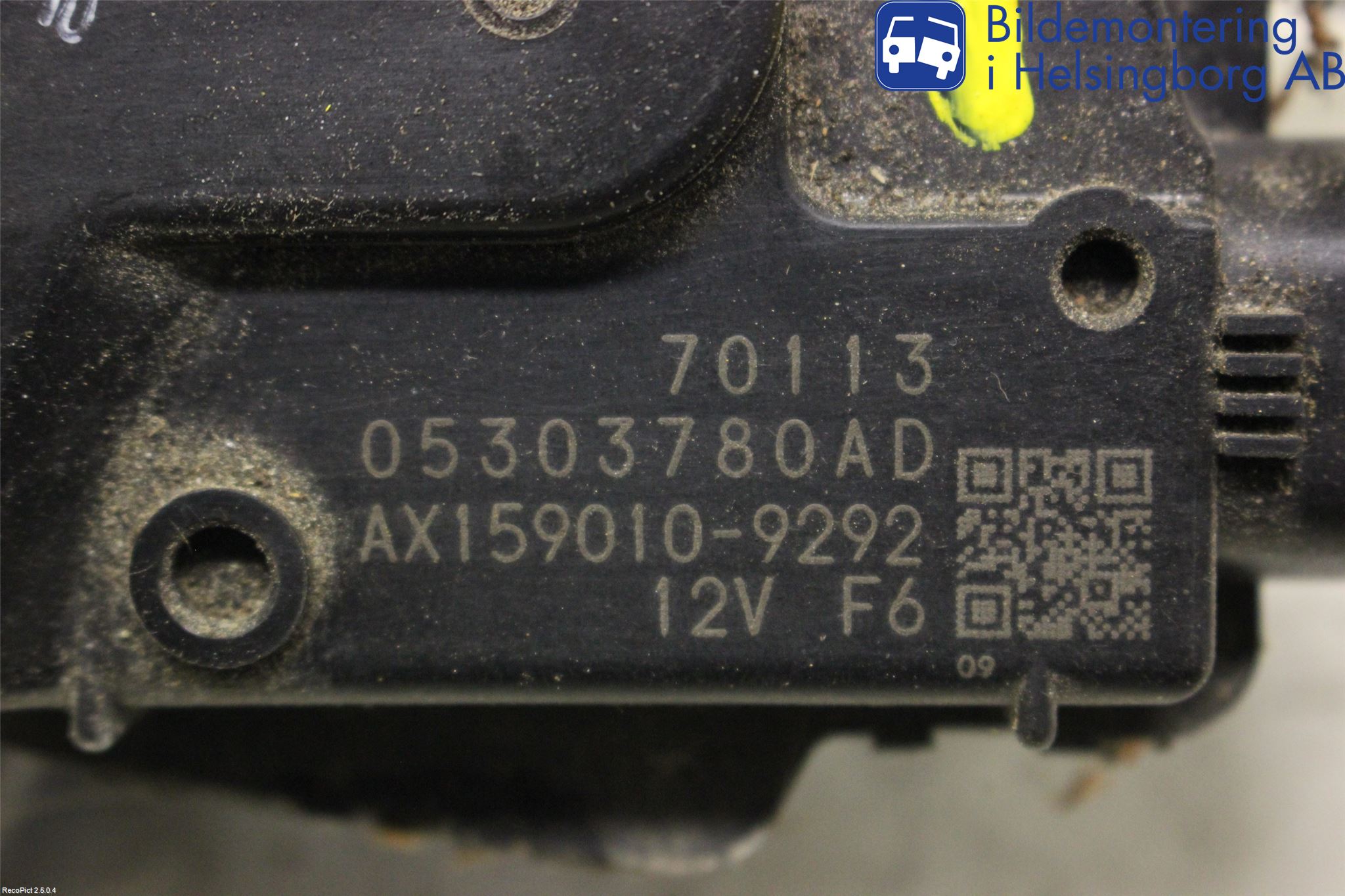 Dodge CALIBER Torkarmotor Vindruta