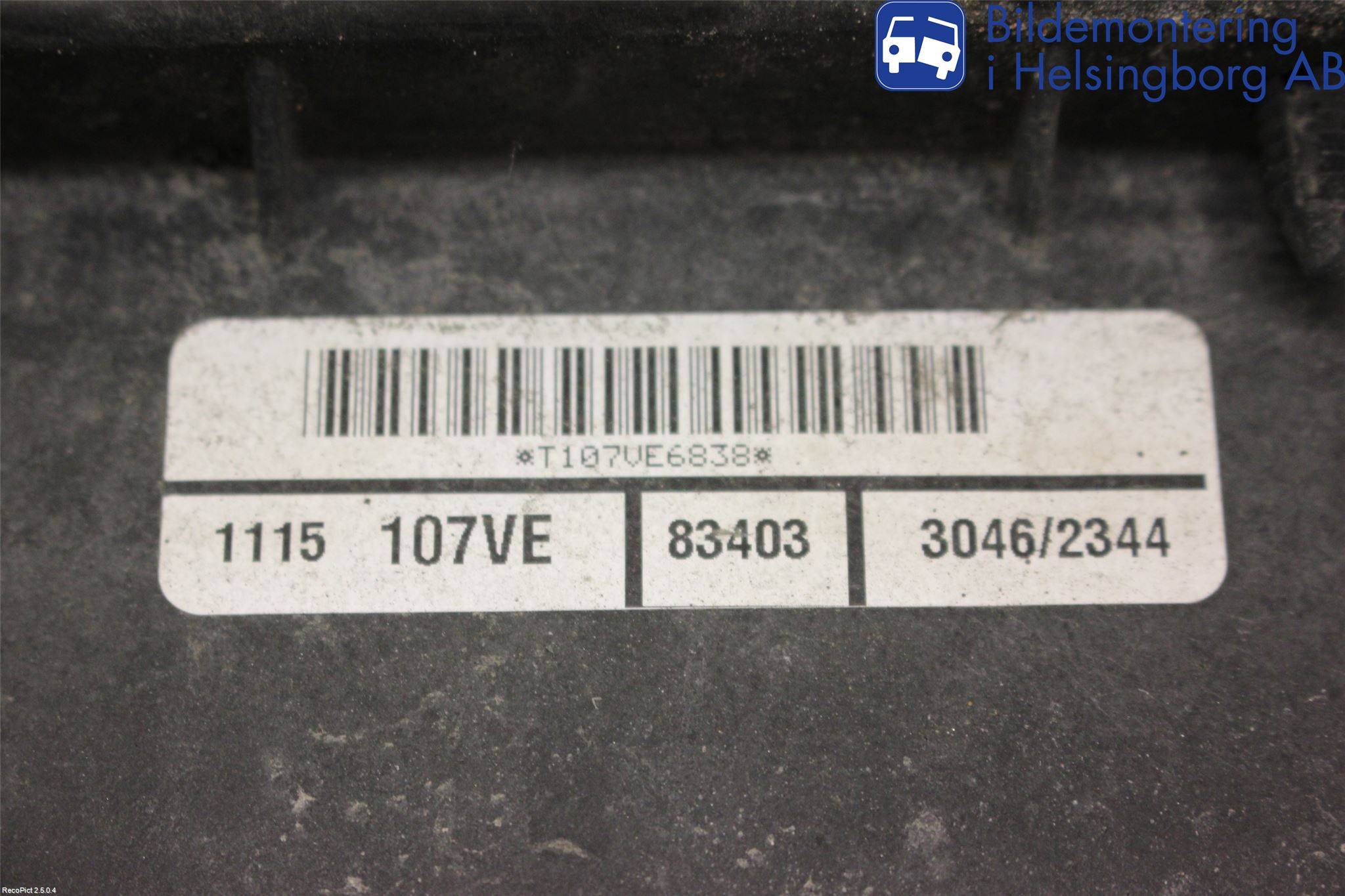 Dodge CALIBER Kylfläkt El