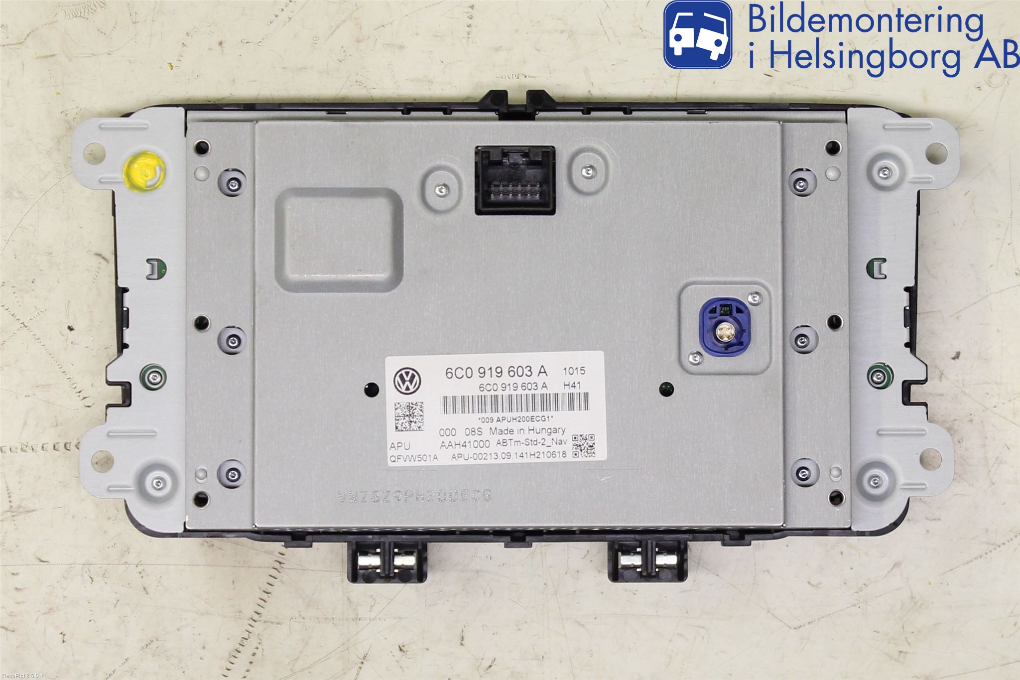 Volkswagen VW POLO 10-17 Cd Radio - Multimediapanel