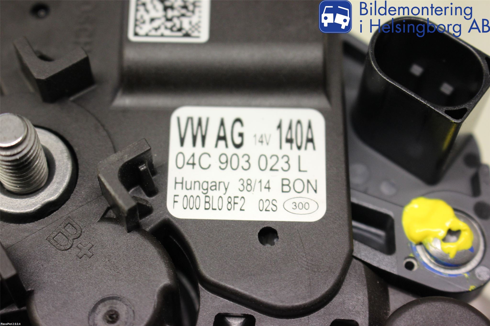 Volkswagen VW POLO 10-17 Generator