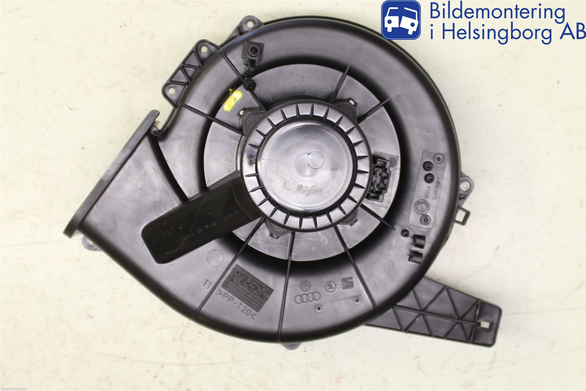 Volkswagen VW POLO 10-17 Värmefläkt