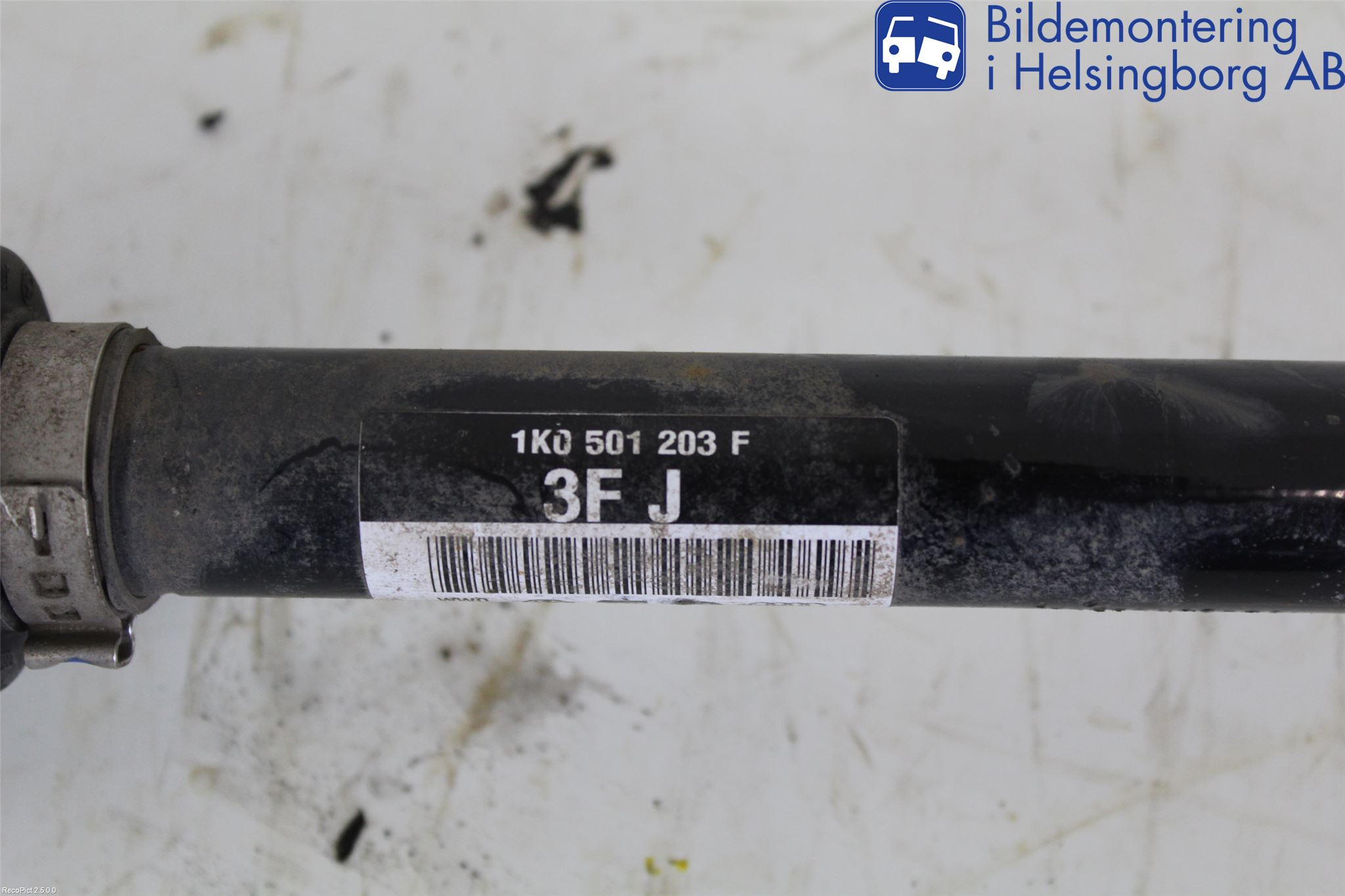 Volkswagen VW TIGUAN 07-16 Drivaxel Bak Vänster