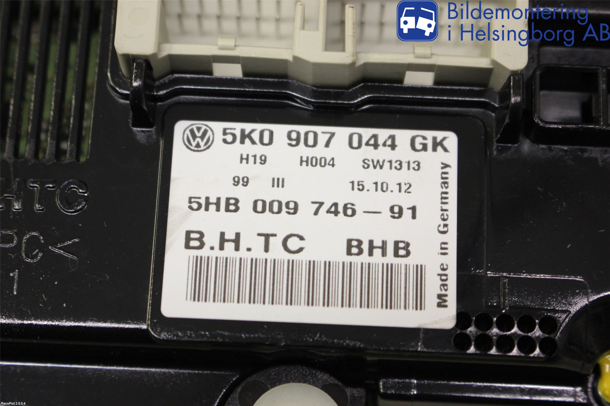 Volkswagen VW TIGUAN 07-16 Ac Styrenhet Ac Manöveren