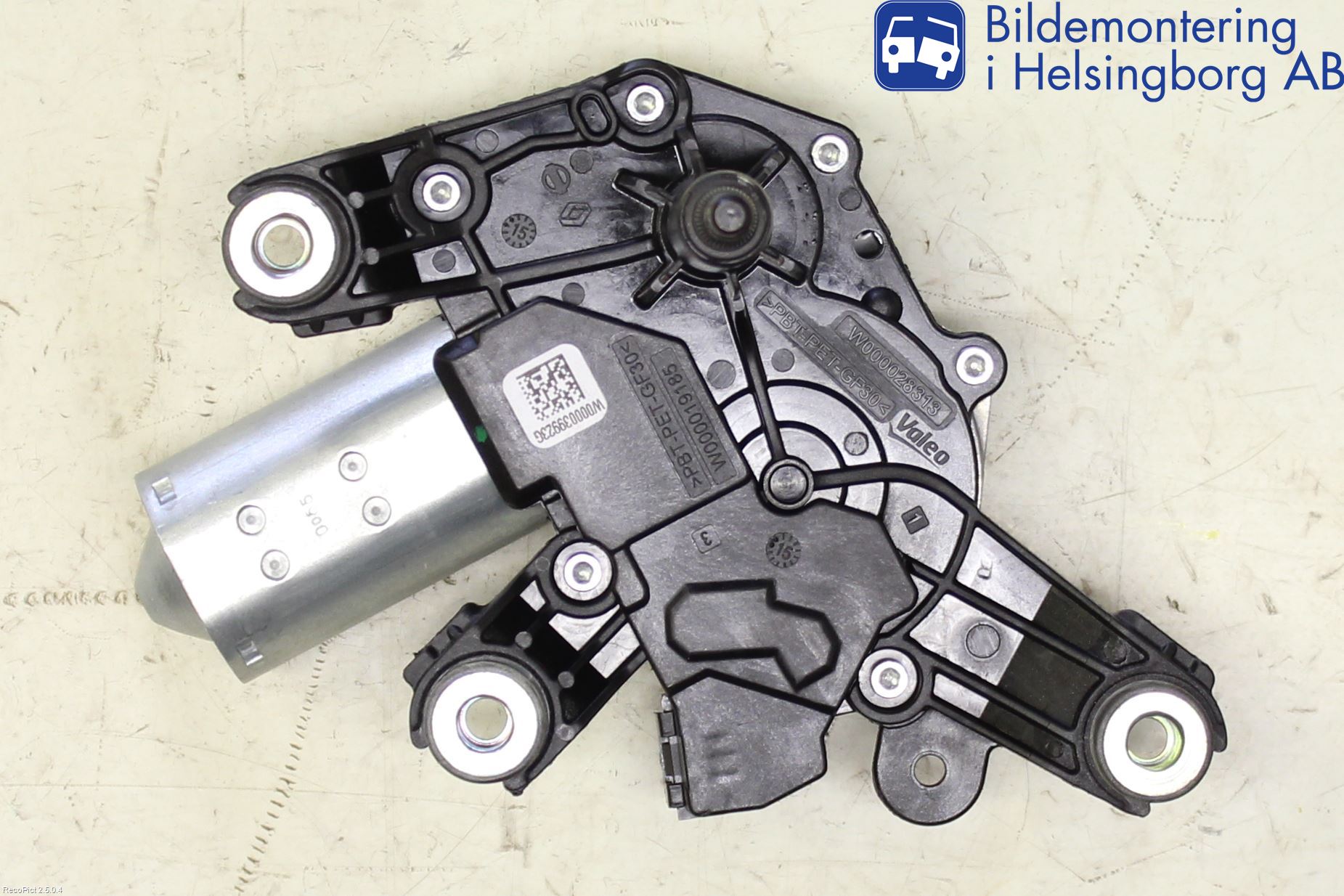 Nissan QASHQAI 14-17 Torkarmotor Baklucka