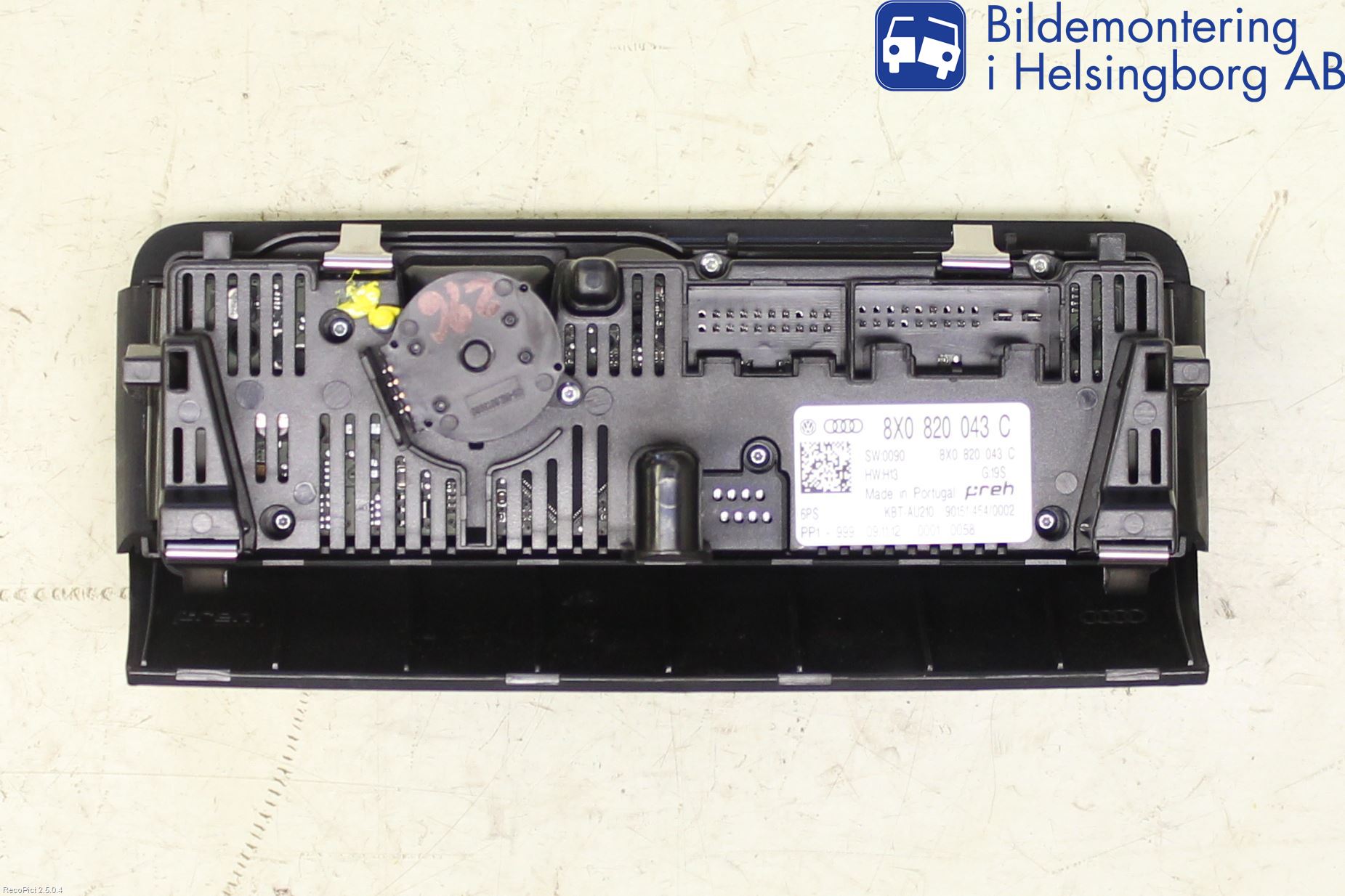 Audi A1/S1 11-18 Ac Styrenhet Ac Manöveren