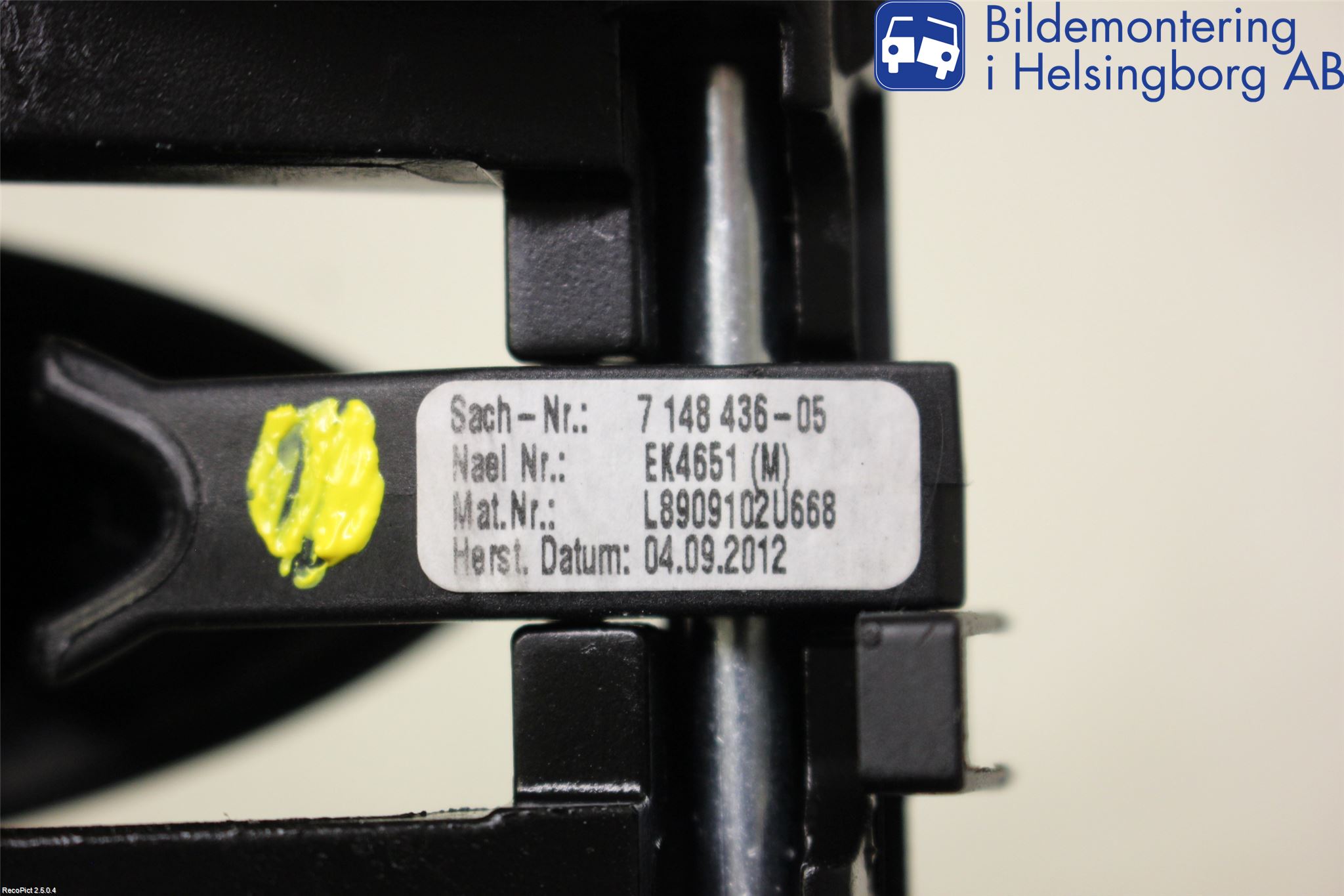 BMW 5 F10/F11/F18 09-17 Dörrhandtag Yttre Hö