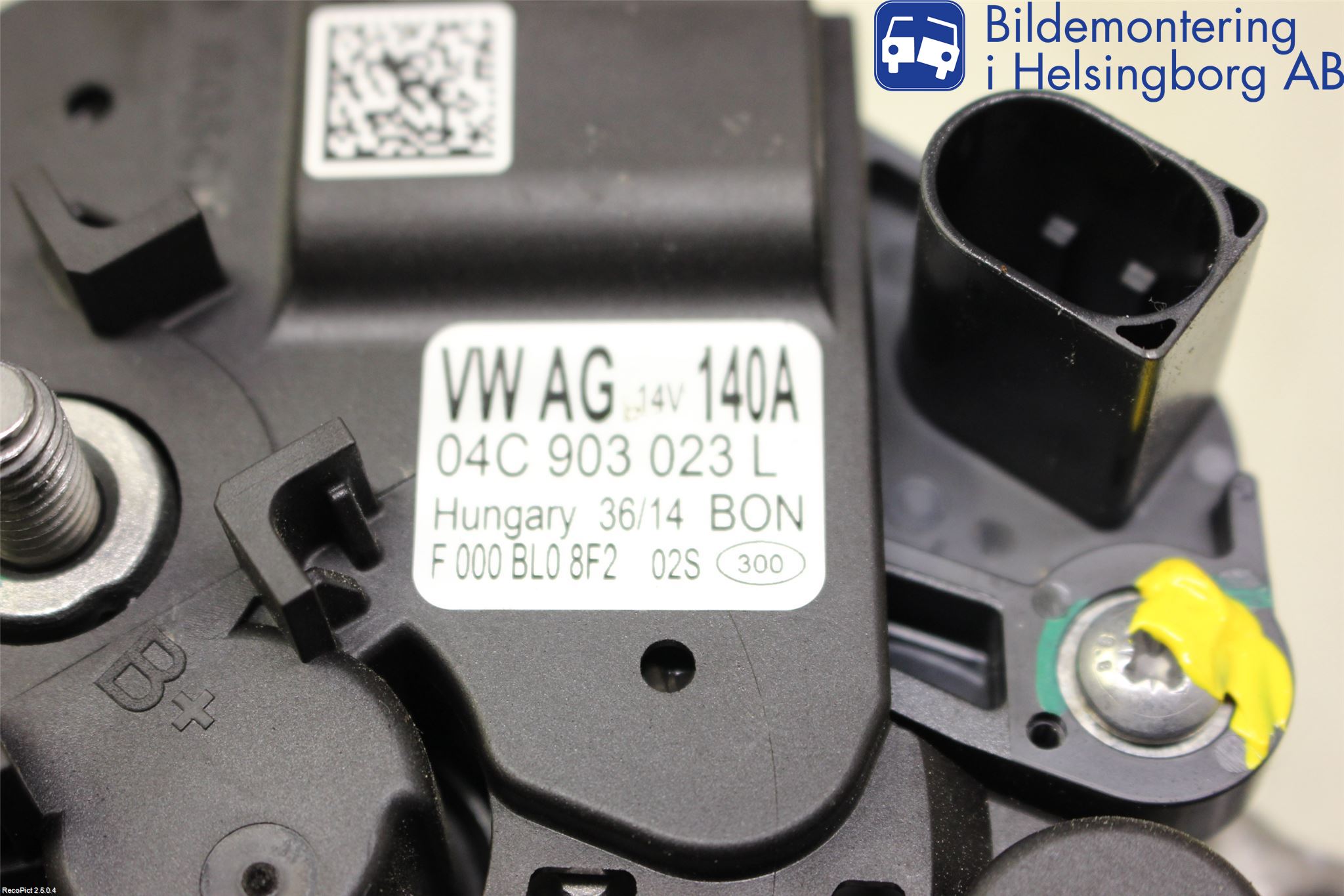 Volkswagen VW GOLF / E-GOLF VII 13-20 Generator