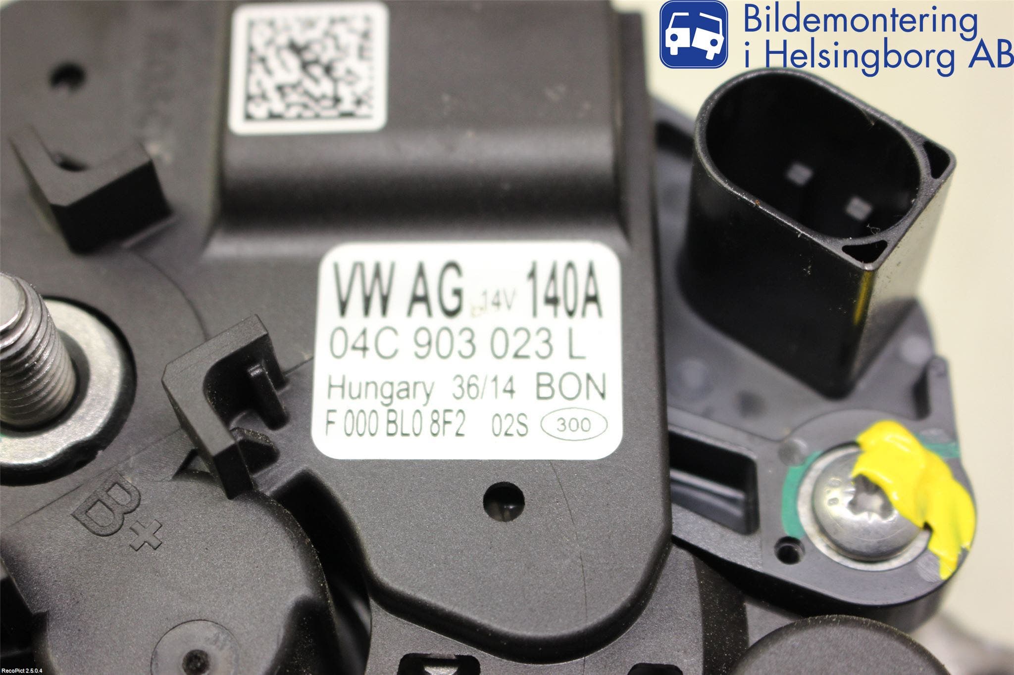Volkswagen VW GOLF / E-GOLF VII 13-20 Generator
