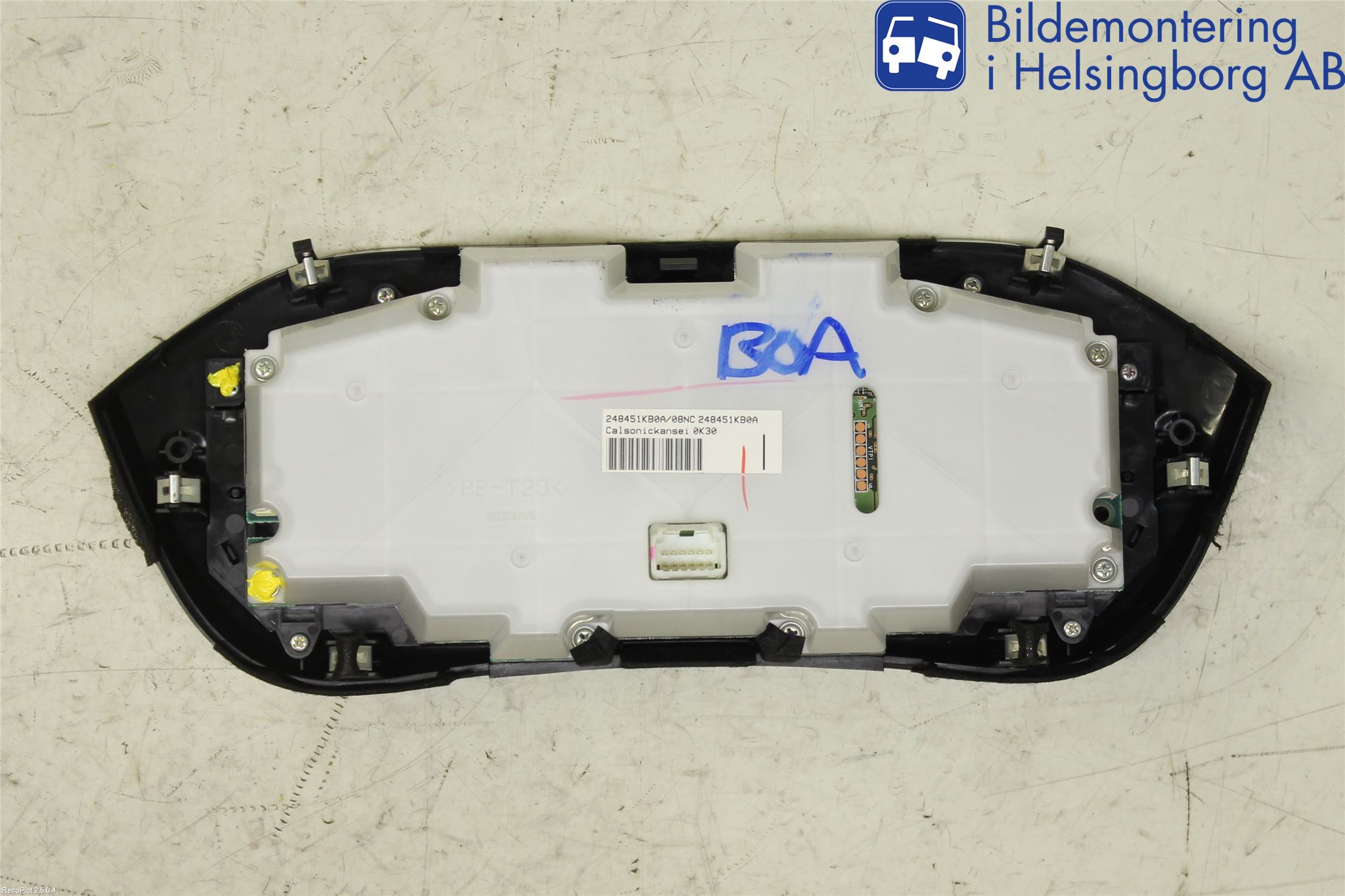 Nissan JUKE 10-14 Ac Styrenhet Ac Manöveren