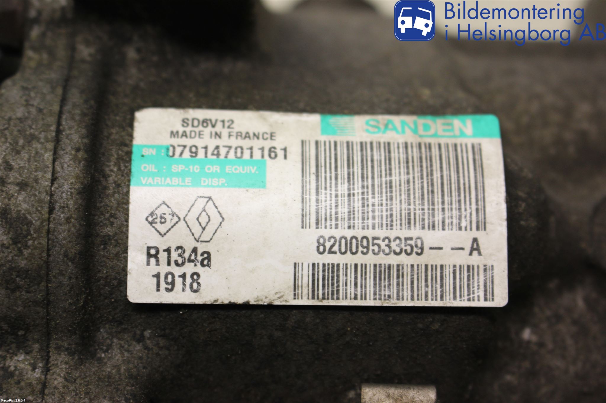 Nissan JUKE 10-14 Ac Kompressor