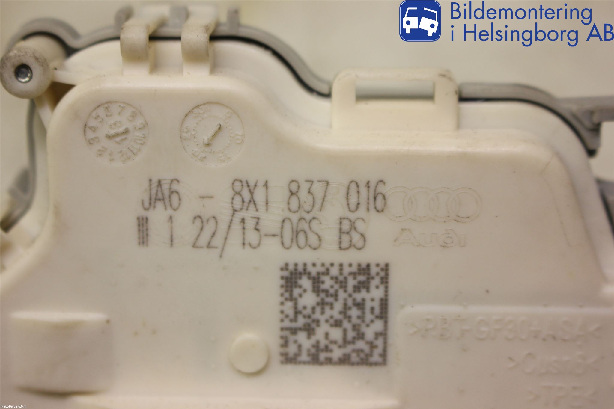 Audi A3/S3 8V 13-20 Centrallåsmotor Höger