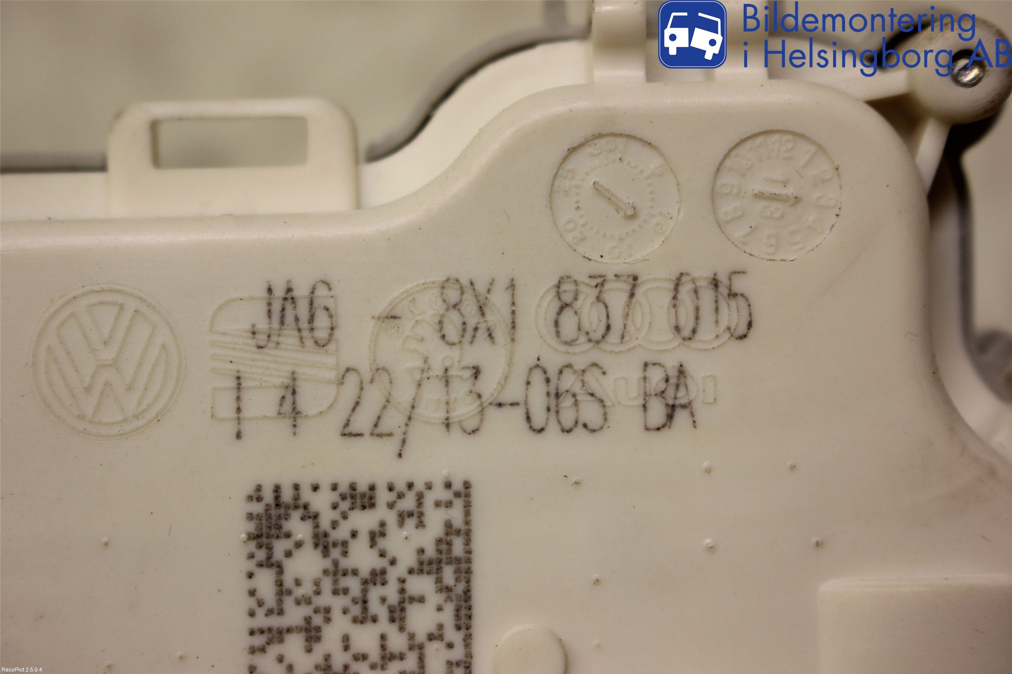 Audi A3/S3 8V 13-20 Centrallåsmotor Vänster