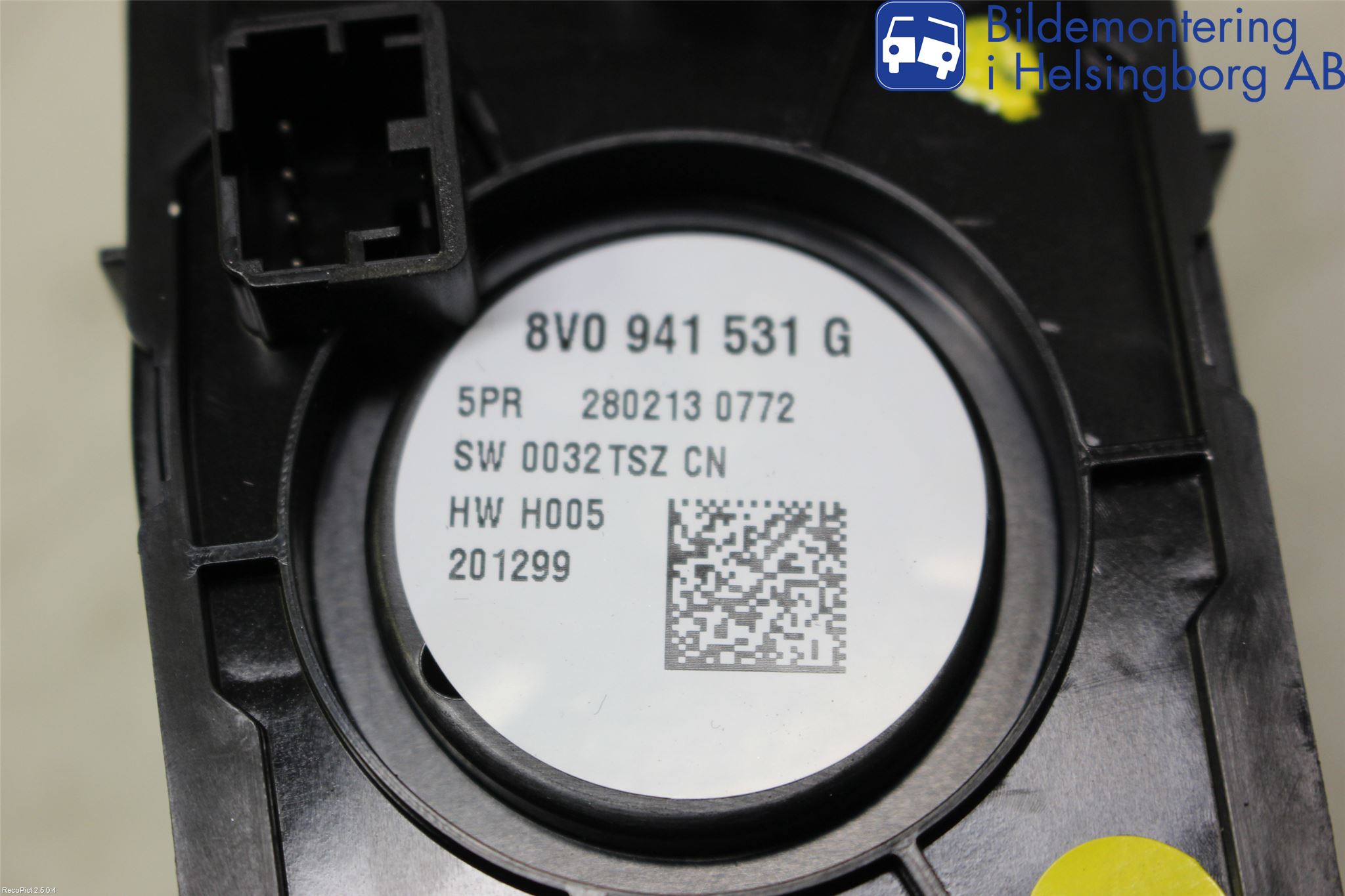 Audi A3/S3 8V 13-20 Strömställare Ljus