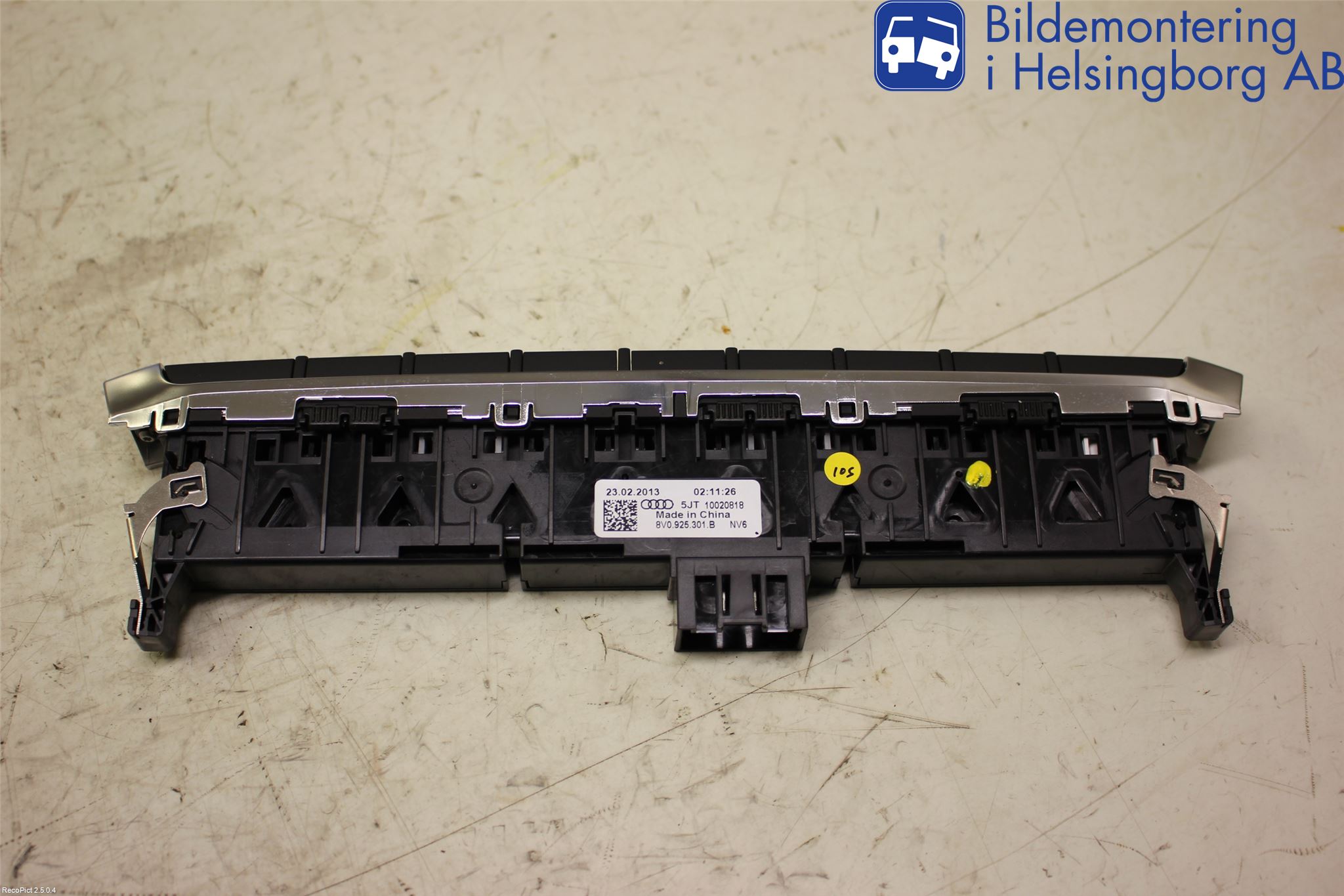 Audi A3/S3 8V 13-20 Strömställare Varnings