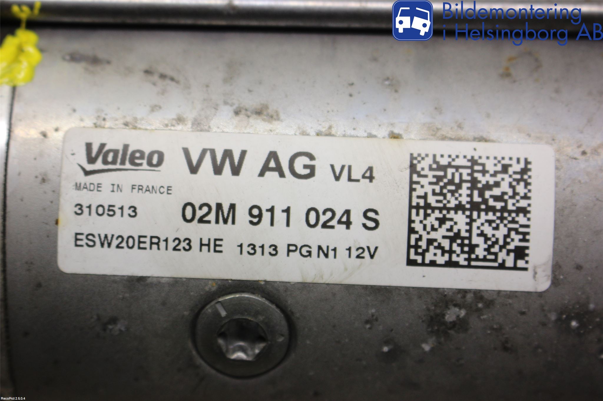 Audi A3/S3 8V 13-20 Startmotor Diesel