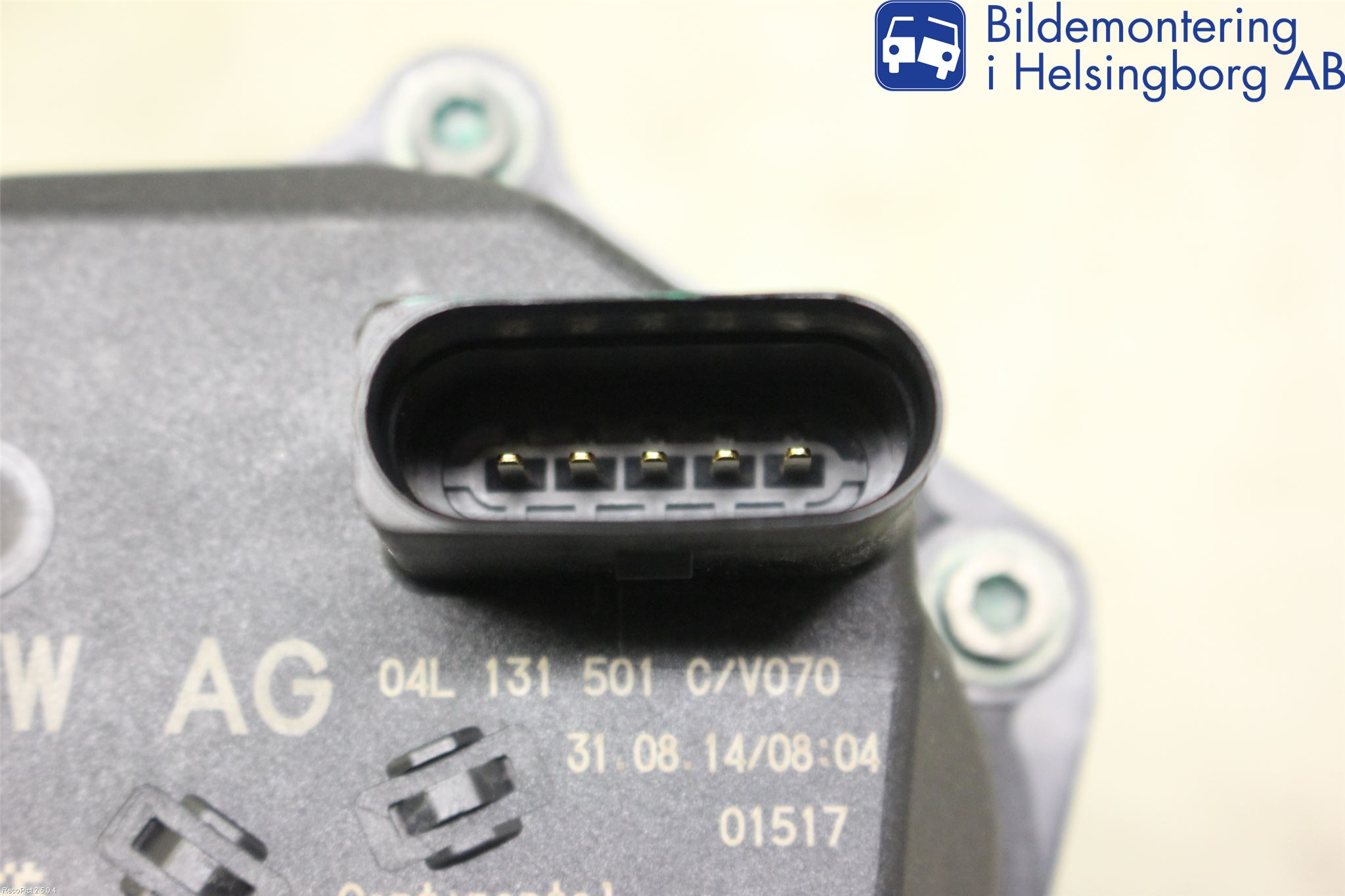 Volkswagen VW GOLF SPORTSVAN 15-20 Egr Ventil