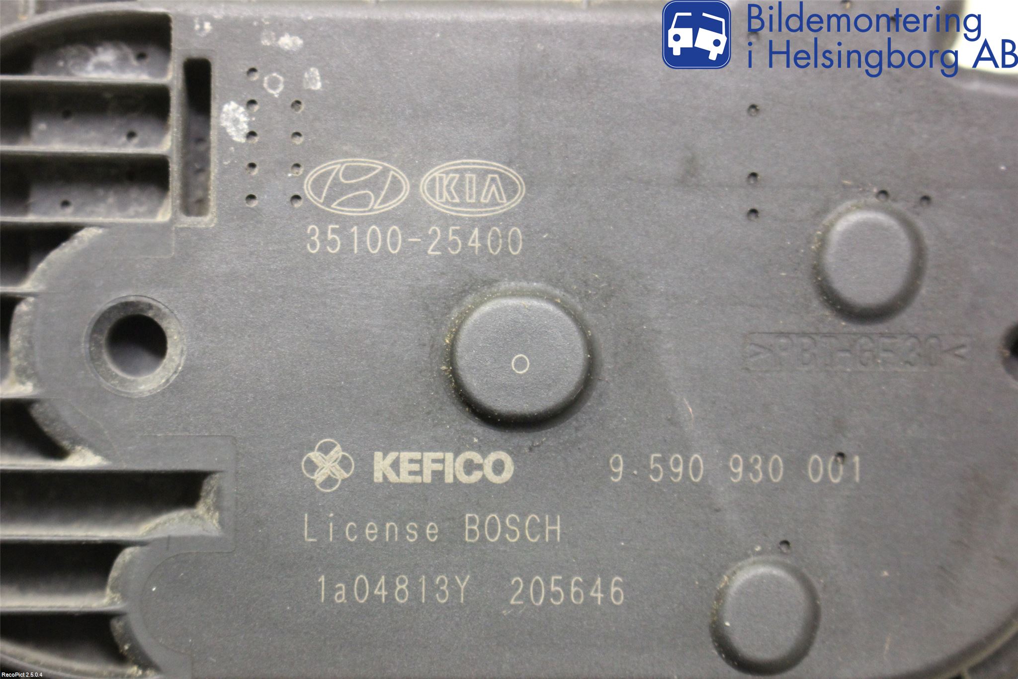 Hyundai ix35 Injspjällhus