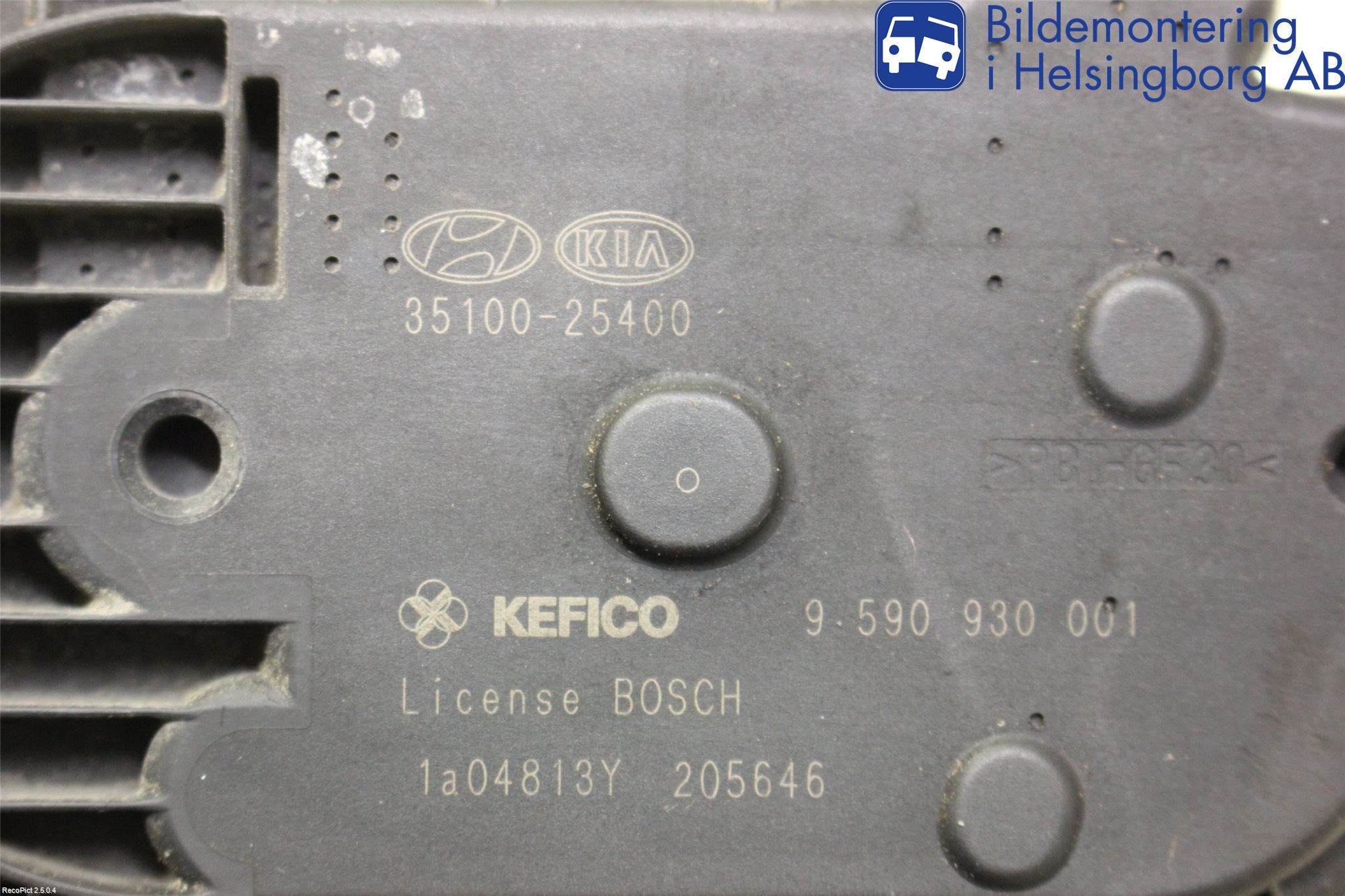 Hyundai ix35 Injspjällhus