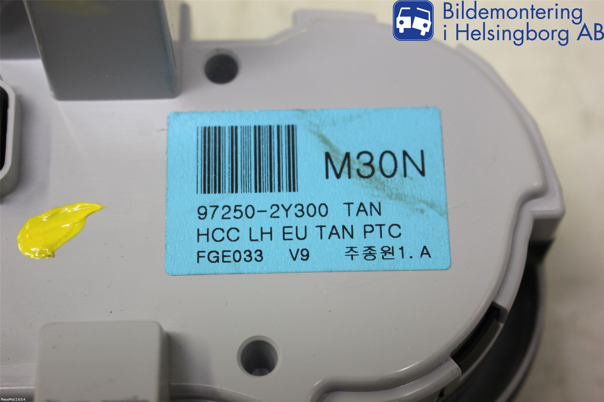 Hyundai ix35 Ac Styrenhet Ac Manöveren