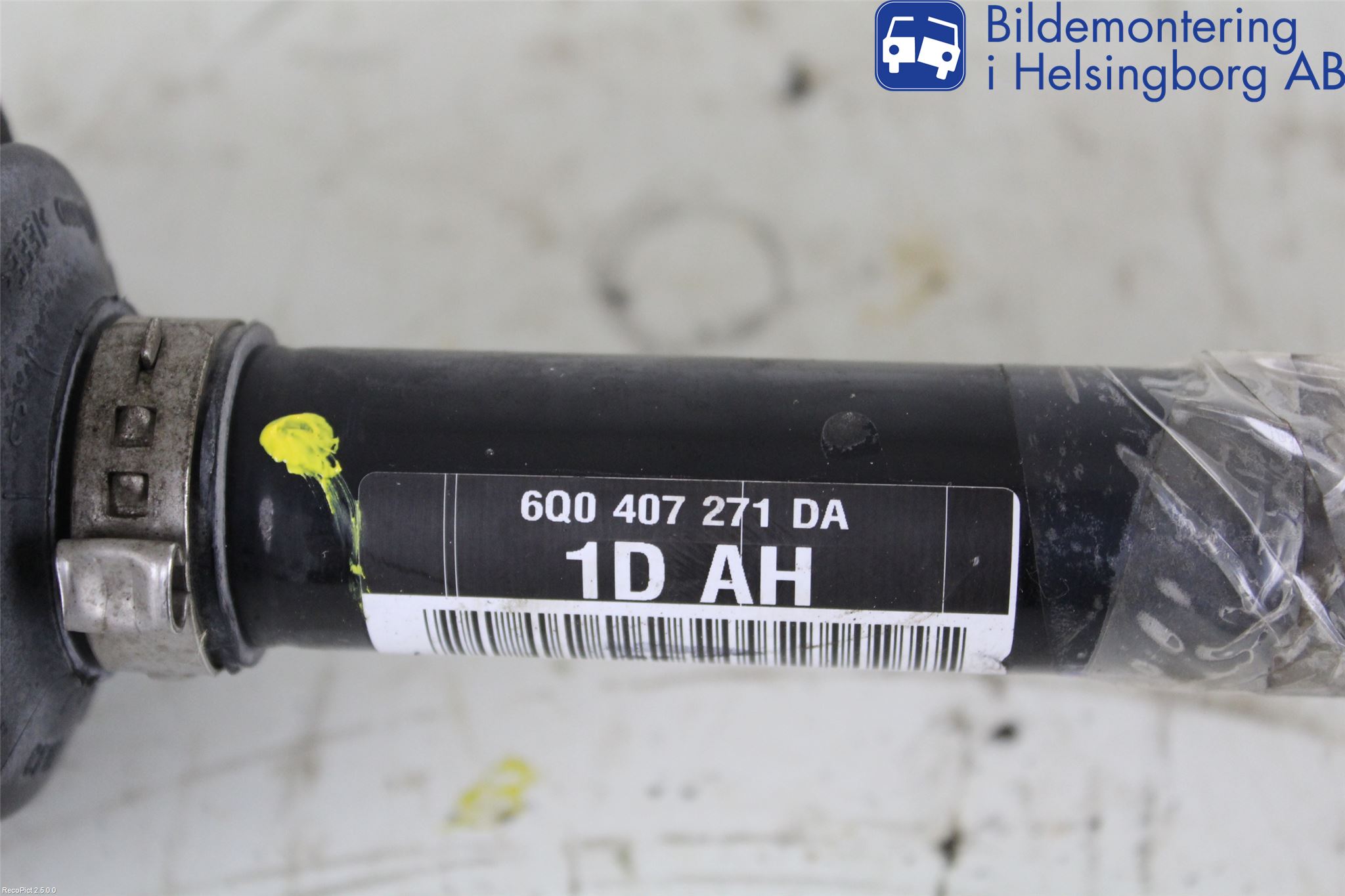 Skoda FABIA 07-14 Drivaxel Fram Vänster