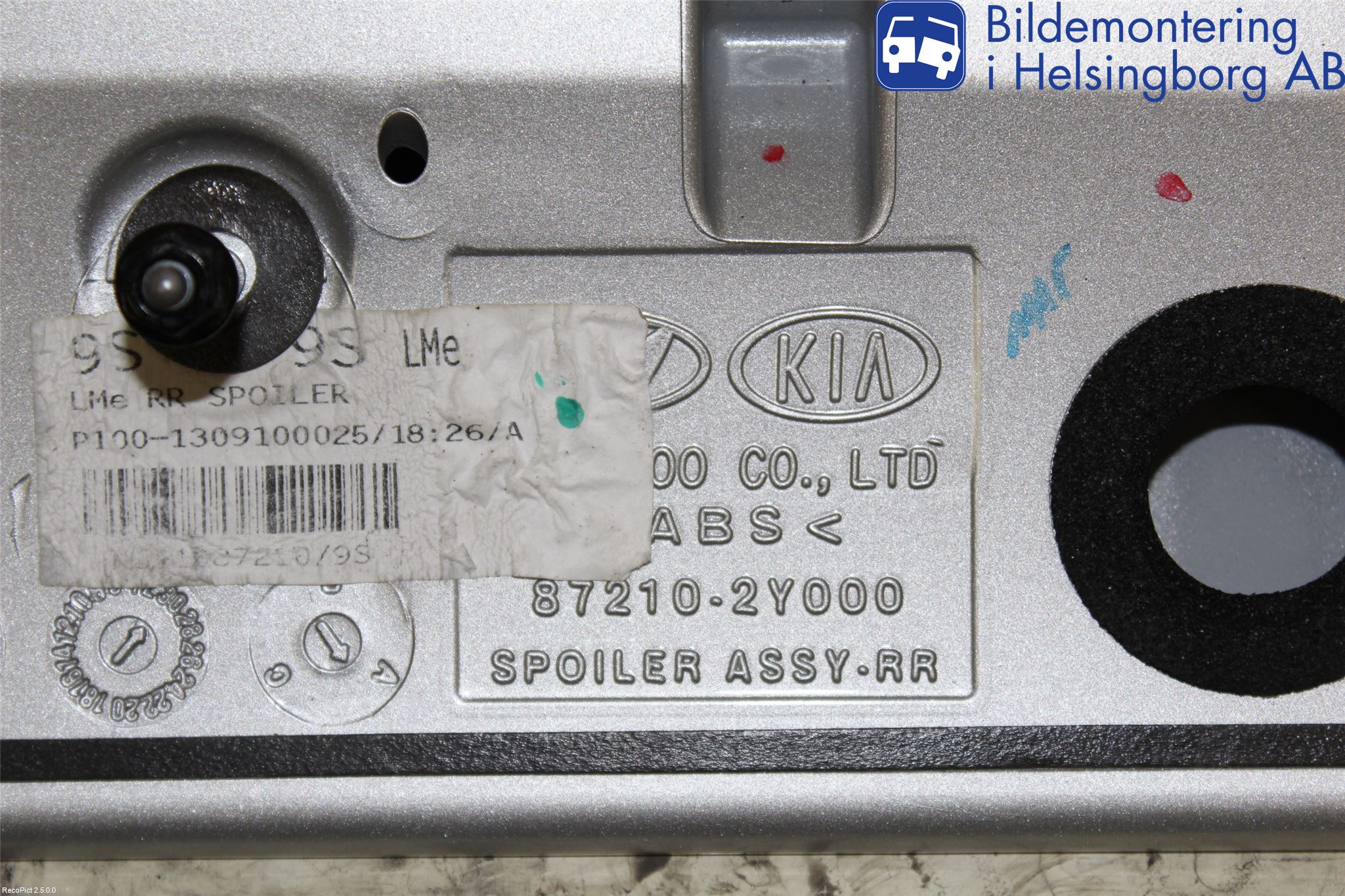 Hyundai ix35 Spoiler Baklucka