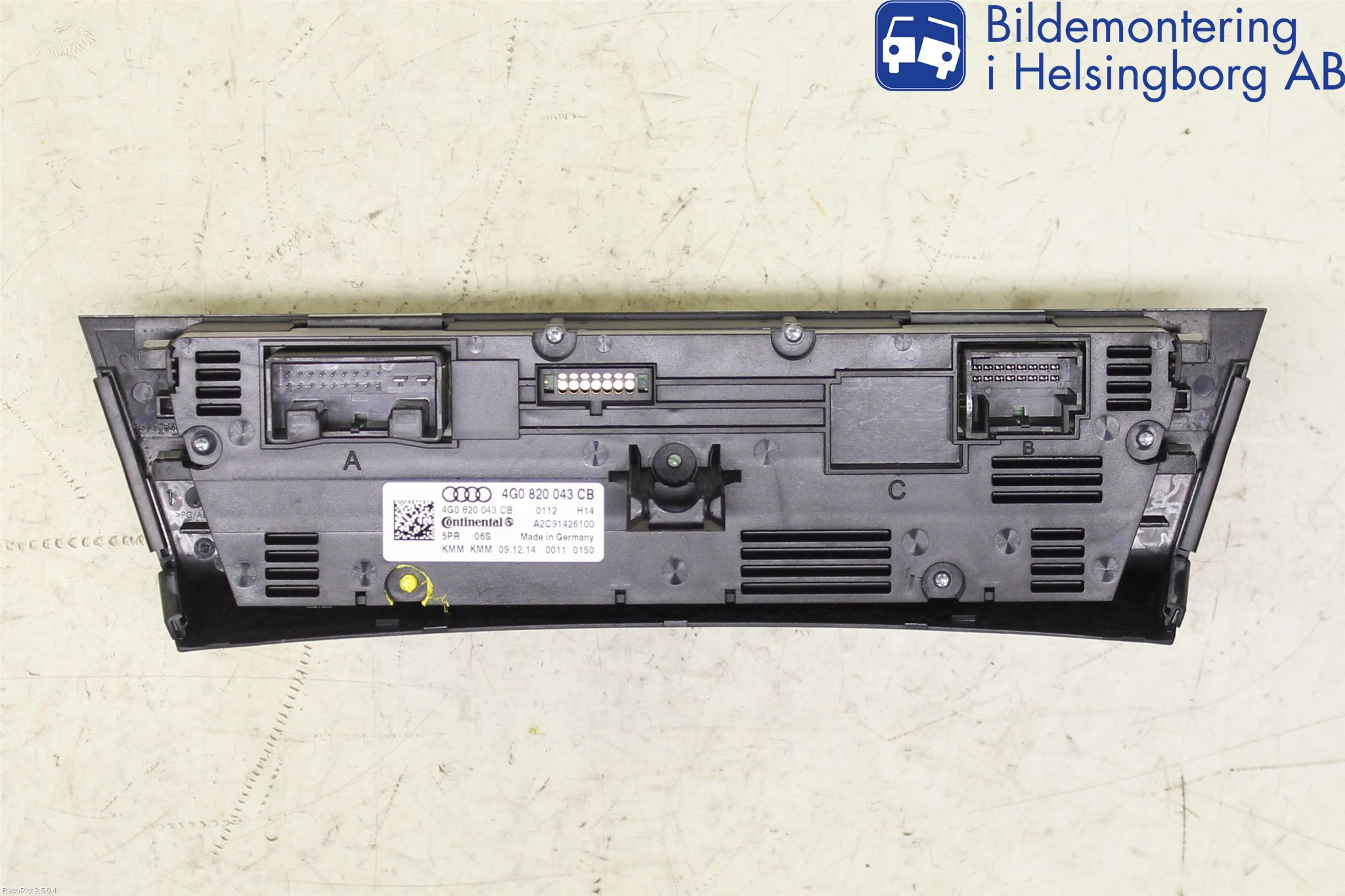 Audi A6/S6 4G 11-18 Ac Styrenhet Ac Manöveren