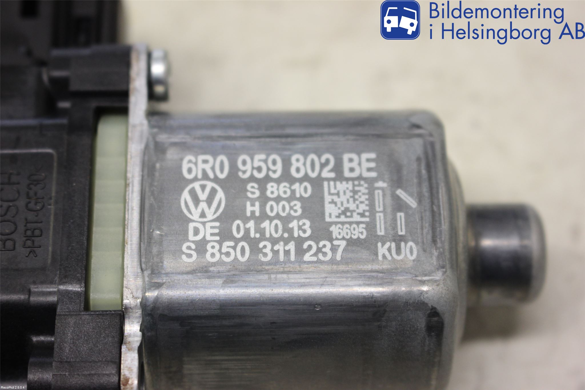 Volkswagen VW POLO 10-17 Fönsterhissmotor