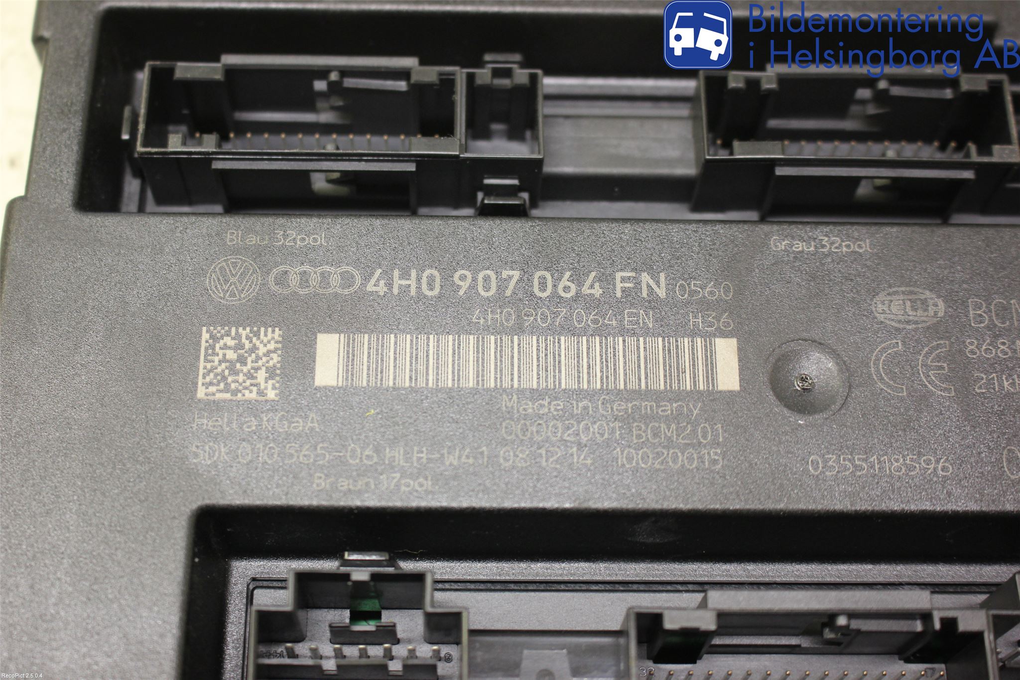 Audi A6/S6 4G 11-18 Komfort Styrdon