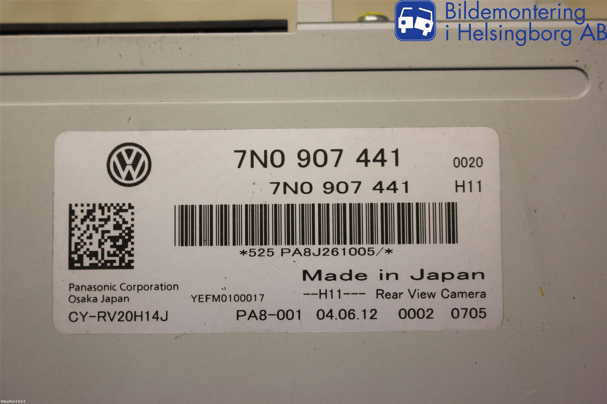 Volkswagen VW SHARAN 11- Styrenhet Parkeringshjälp