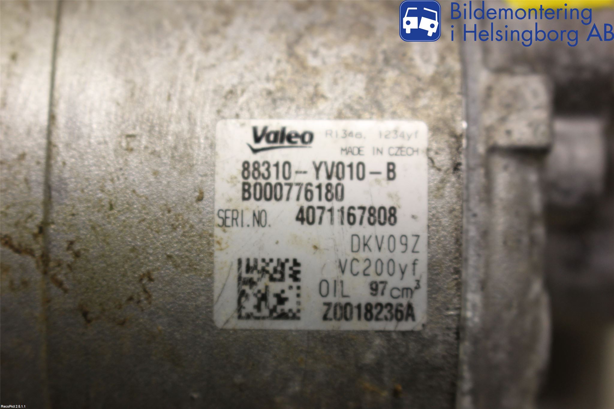 Peugeot 108 15-22 Ac Kompressor