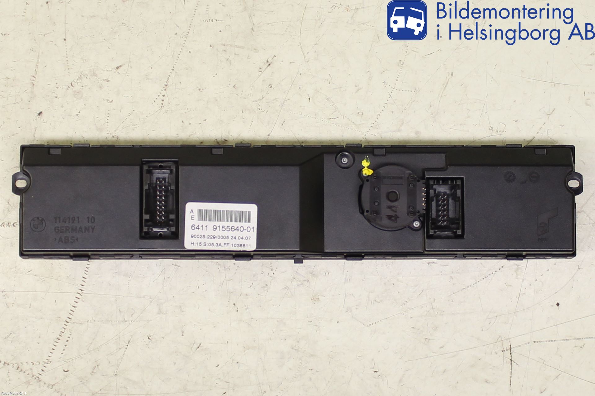 BMW 5 E60/61 Sed/Tou 02-10 Ac Styrenhet Ac Manöveren