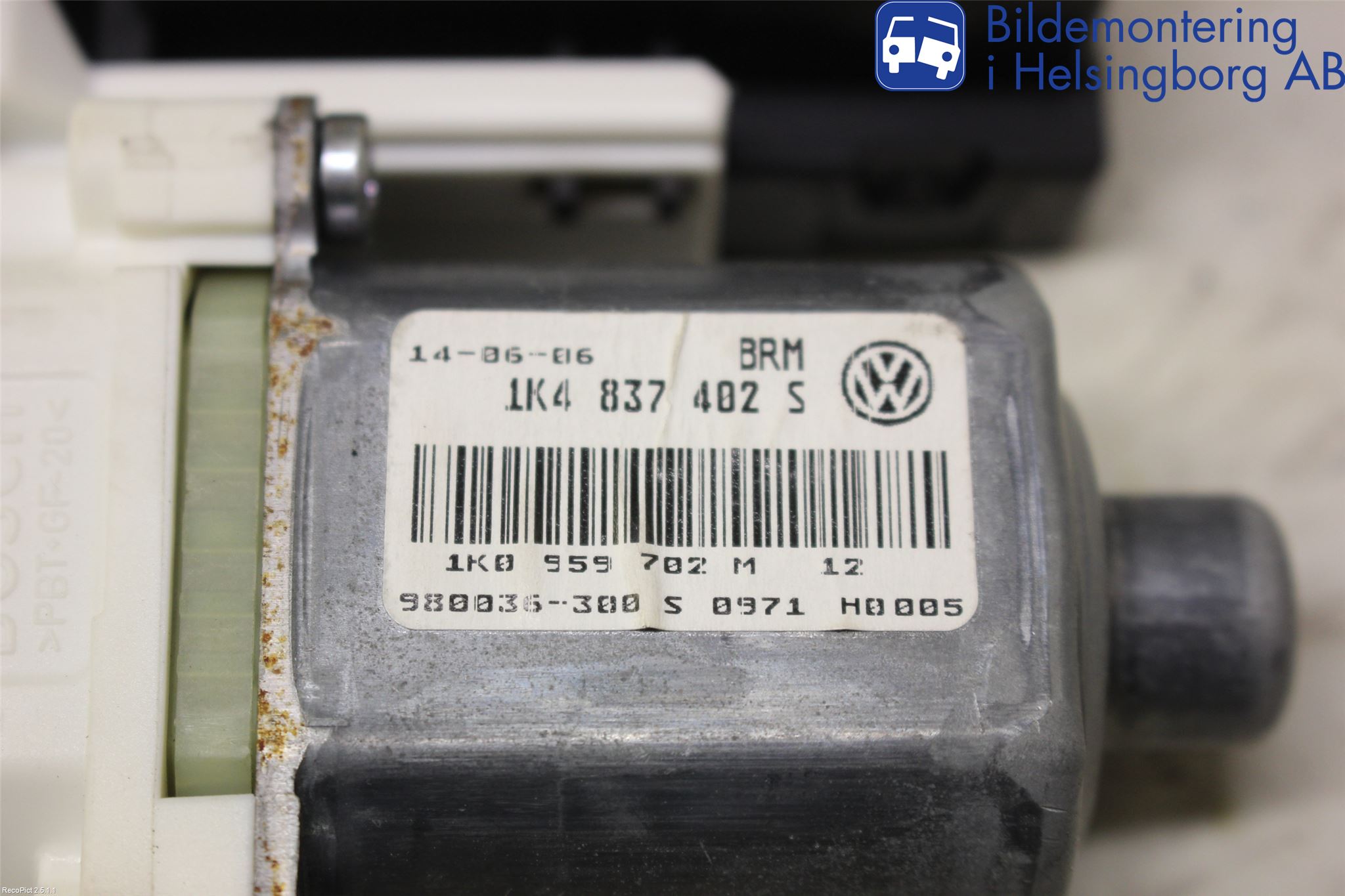 Volkswagen VW GOLF V 04-09 Fönsterhissmotor