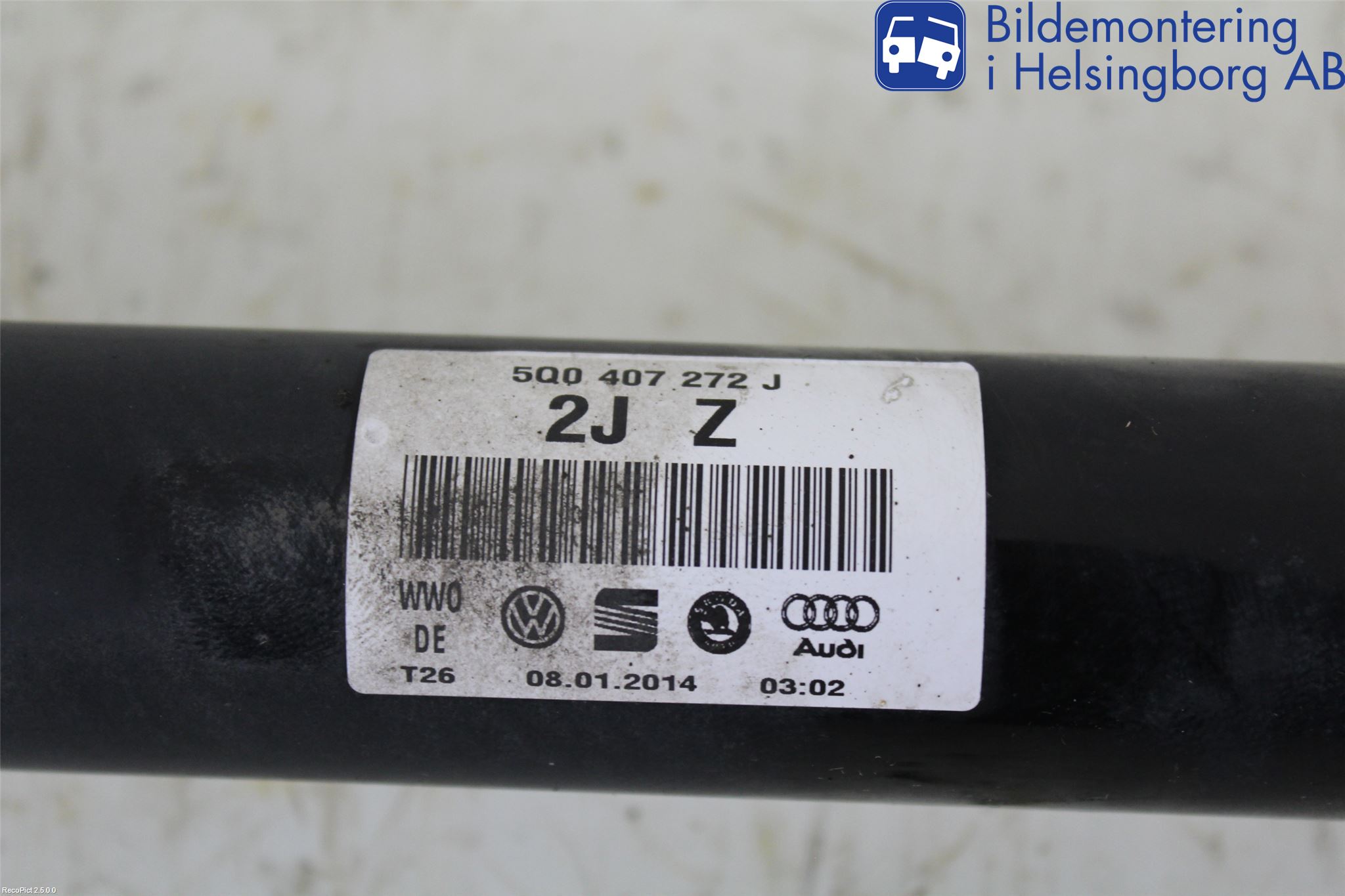 Skoda OCTAVIA (5E) 13-20 Drivaxel Fram Höger