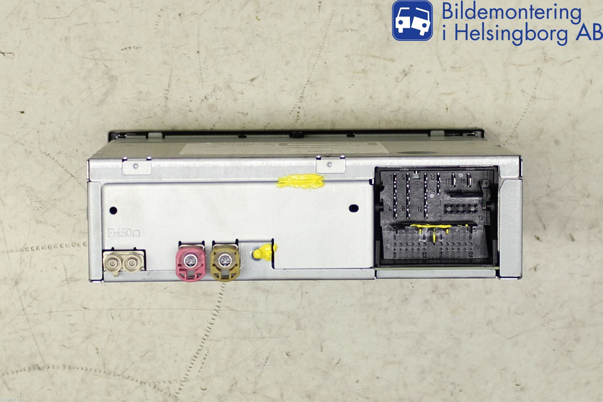 Volkswagen VW GOLF / E-GOLF VII 13-20 Cd Radio - Multimediapanel