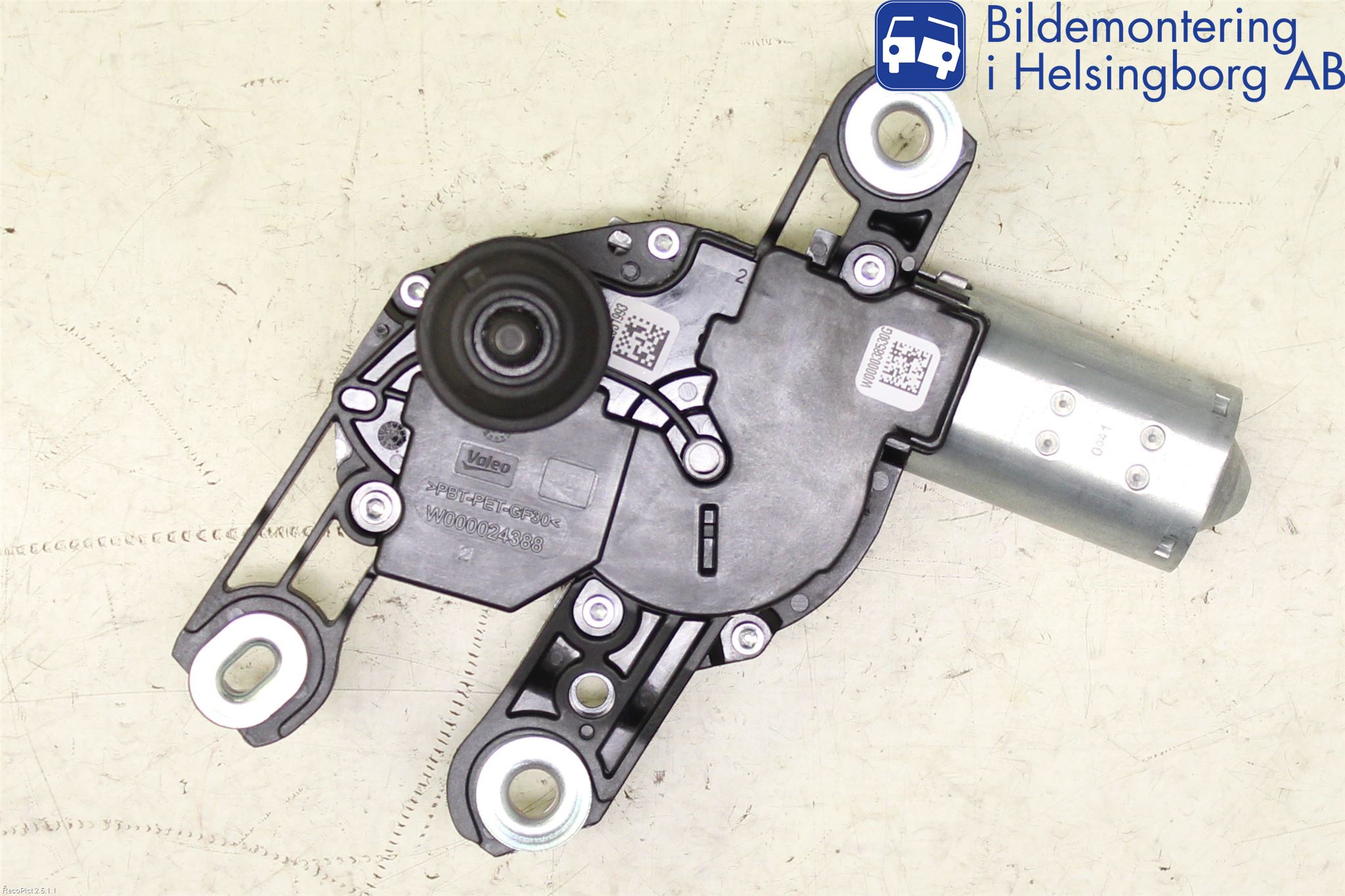 Volkswagen VW GOLF / E-GOLF VII 13-20 Torkarmotor Baklucka