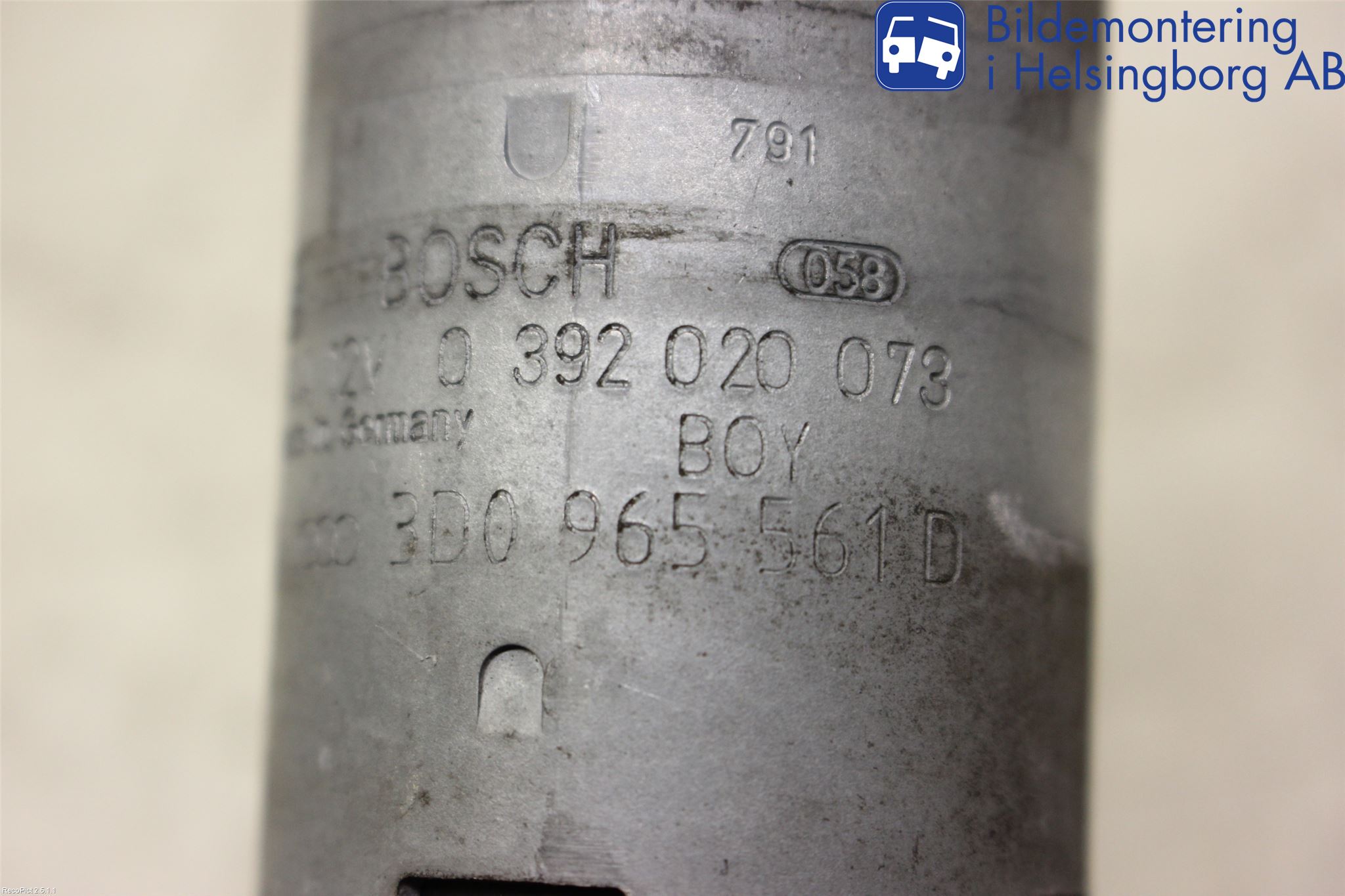 Seat ALHAMBRA 01-10 Värme Cirkulationspump