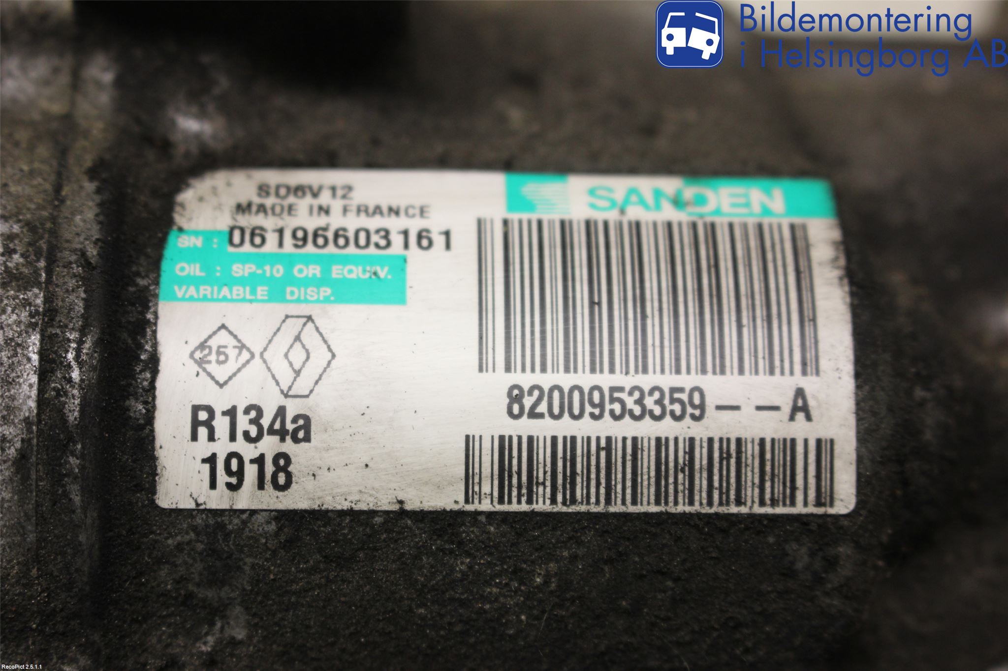 Nissan NV200/NV200 COMBI Ac Kompressor