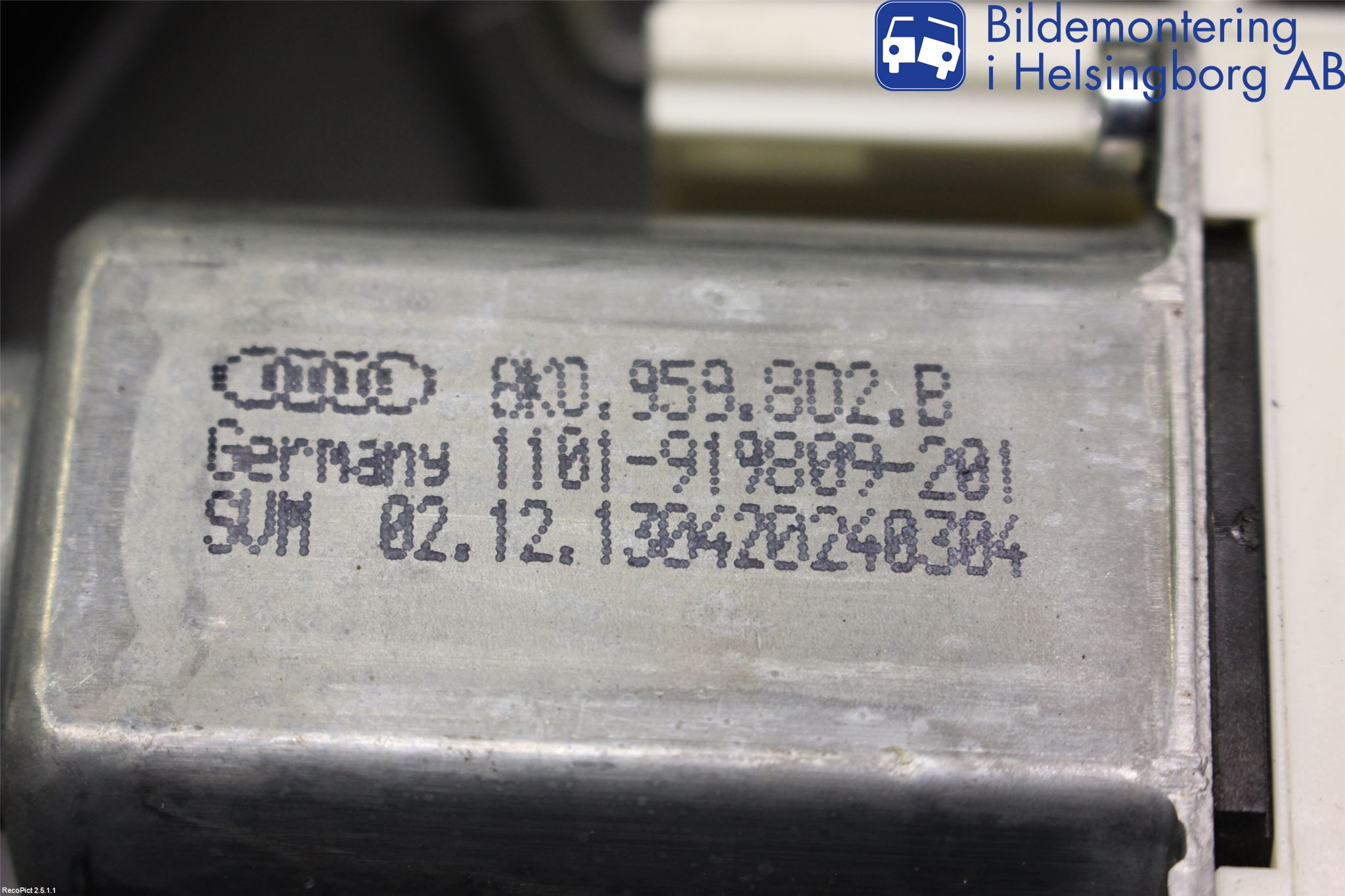 Volkswagen VW TOUAREG 7L 03-10 Fönsterhiss El Kompl