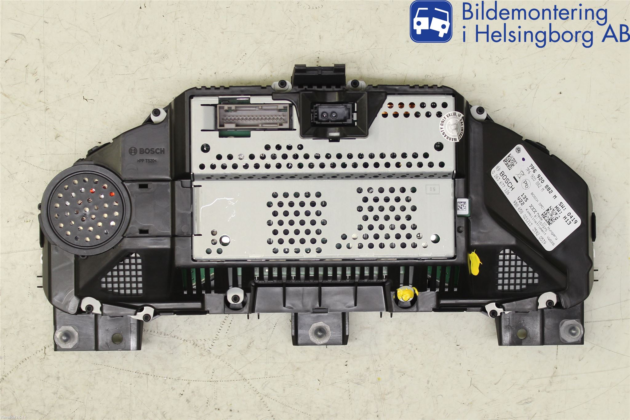 Volkswagen VW TOUAREG 7L 03-10 Instrument Komb