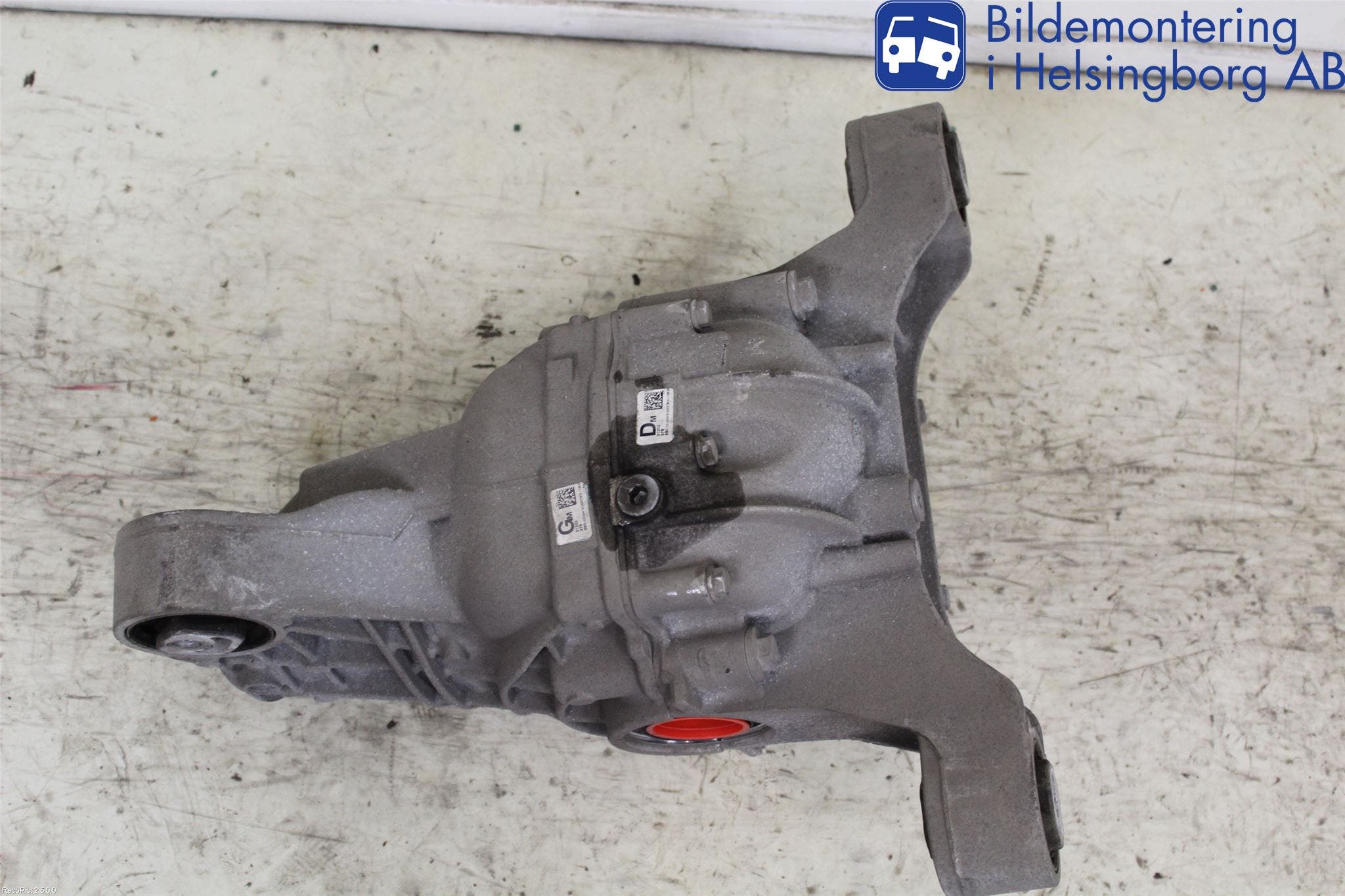 Volkswagen VW TOUAREG 7L 03-10 Bakväxel-Diff